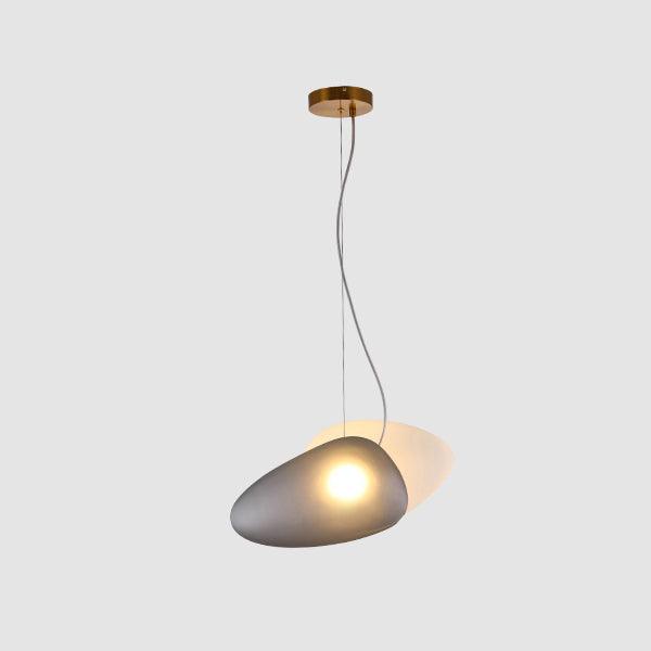 Translucent Frosted Glass Pendant Light - Lumpaz