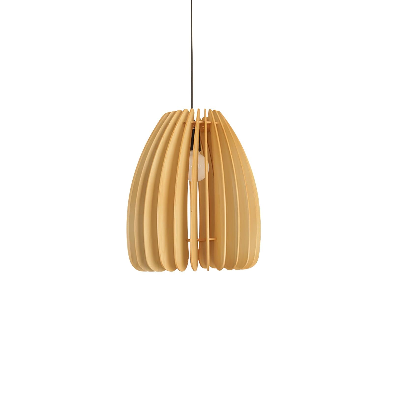 Wooden Orb Pendant Lamp - Lumpaz