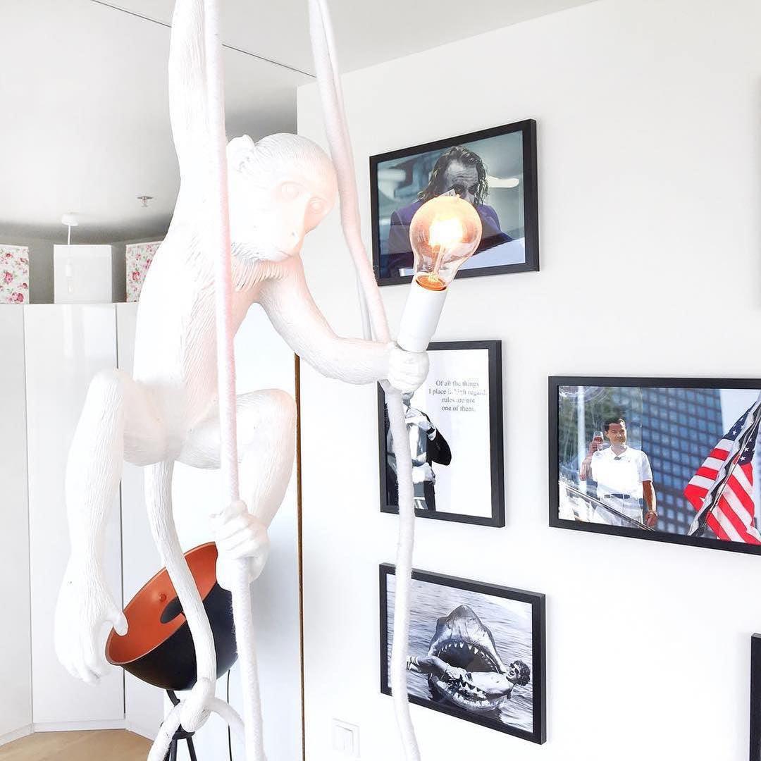 Monkey Pendant Lamp - Lumpaz