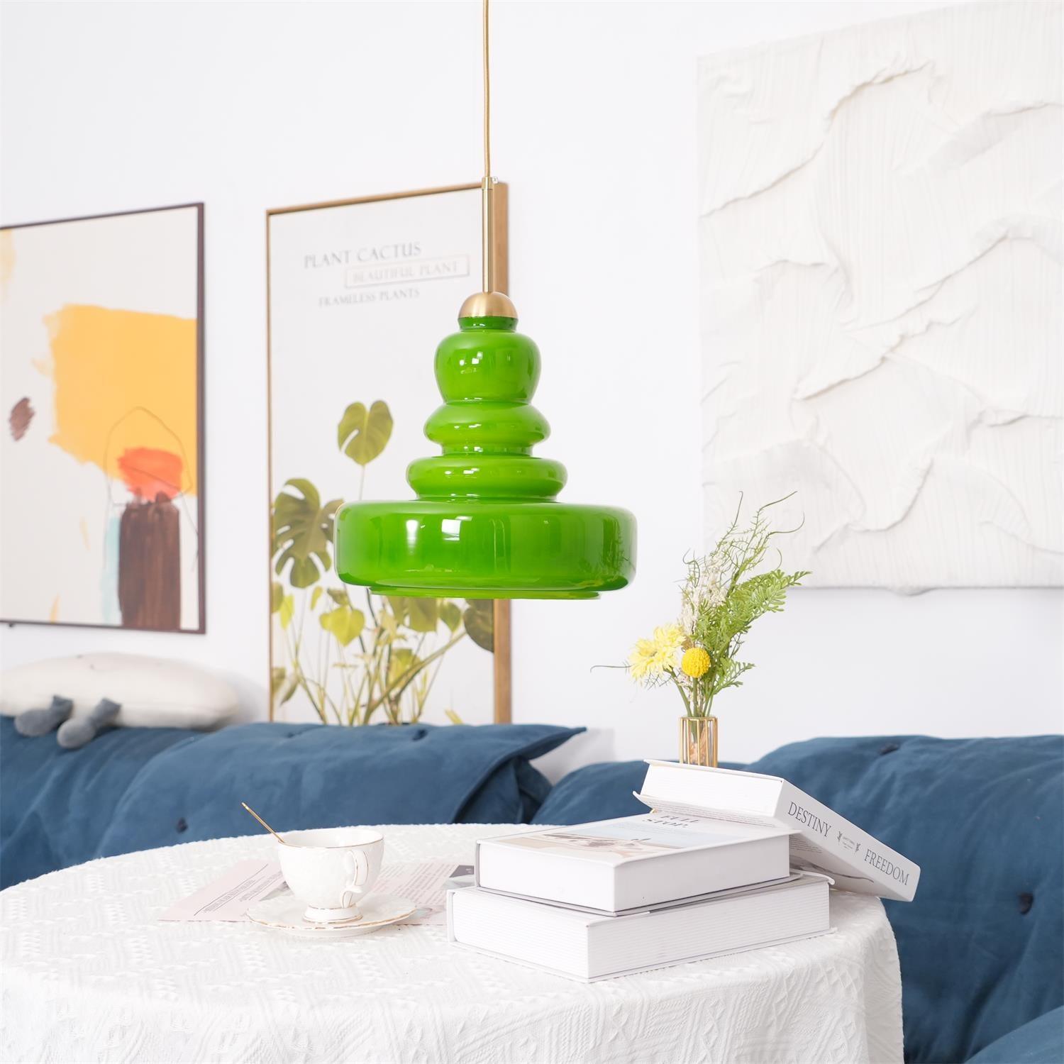Schoolhouse Glass Pendant Light - Lumpaz