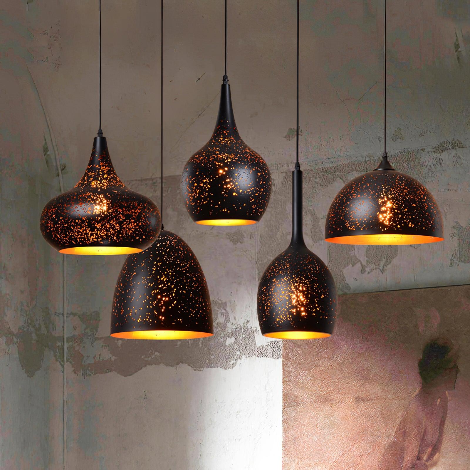 Hollow Industrial Pendant Lamp - Lumpaz