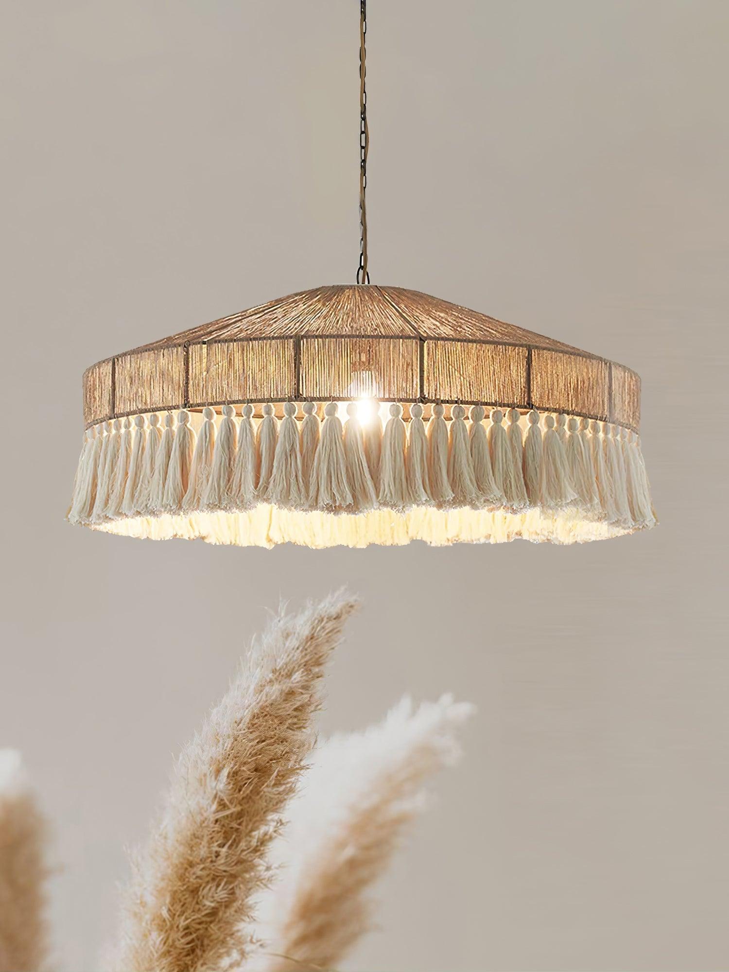 Bohemian Fringe Pendant Lamp - Lumpaz