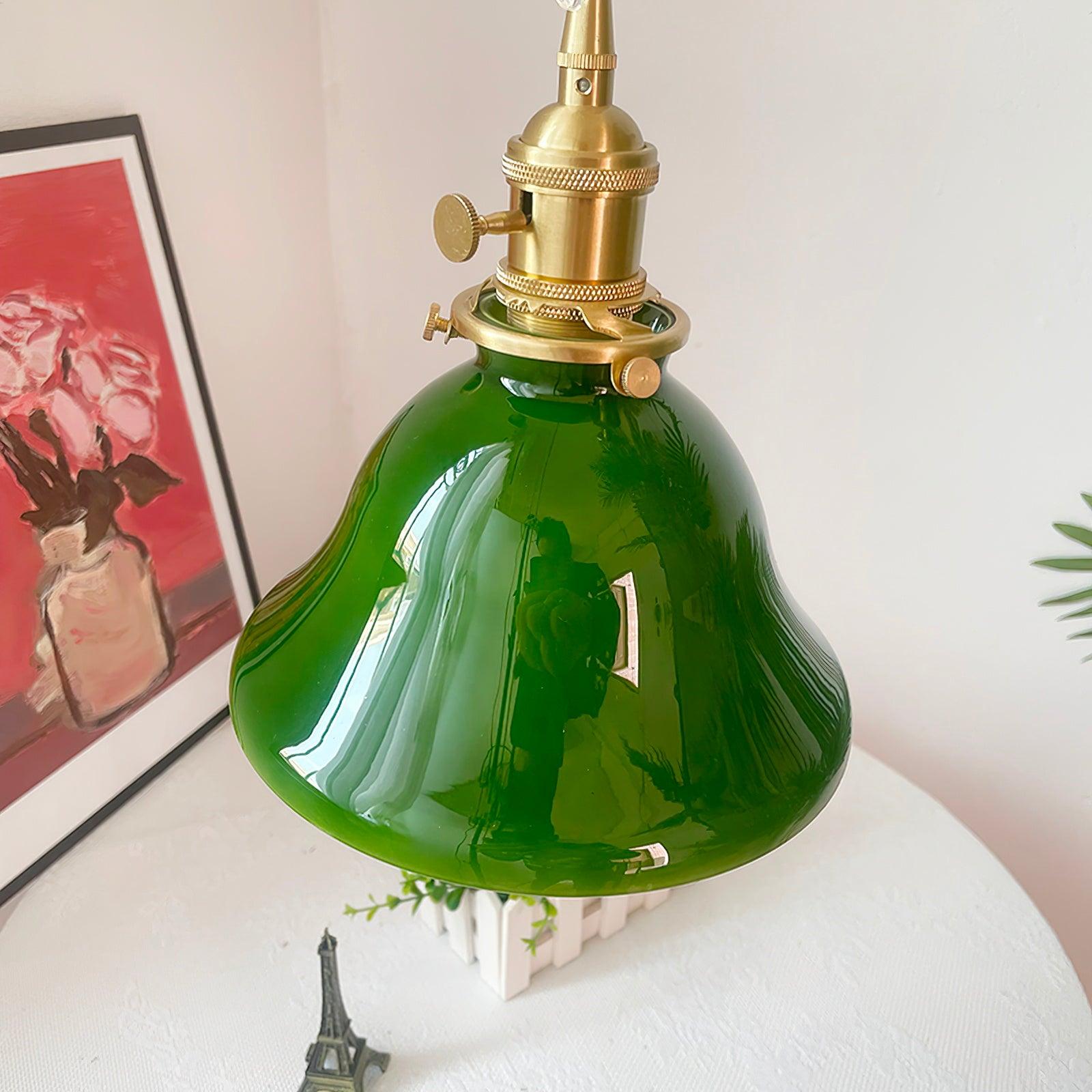 Green Bell Pendant Light - Lumpaz