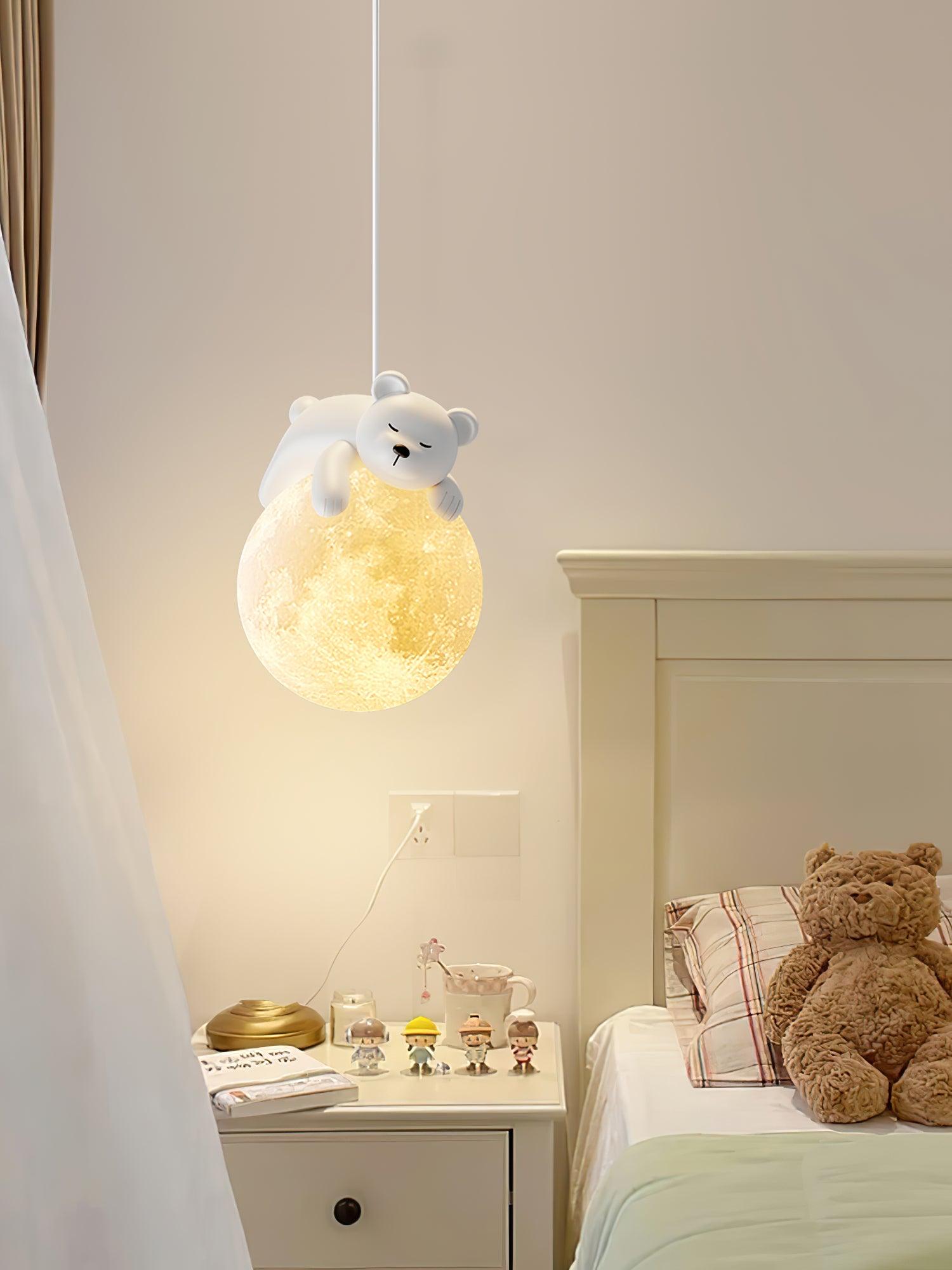 Animal Sleeping Pendant Lamp - Lumpaz