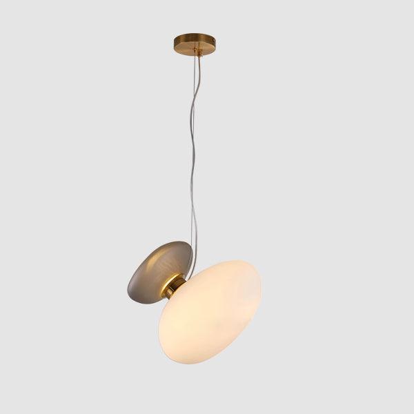 Translucent Frosted Glass Pendant Light - Lumpaz