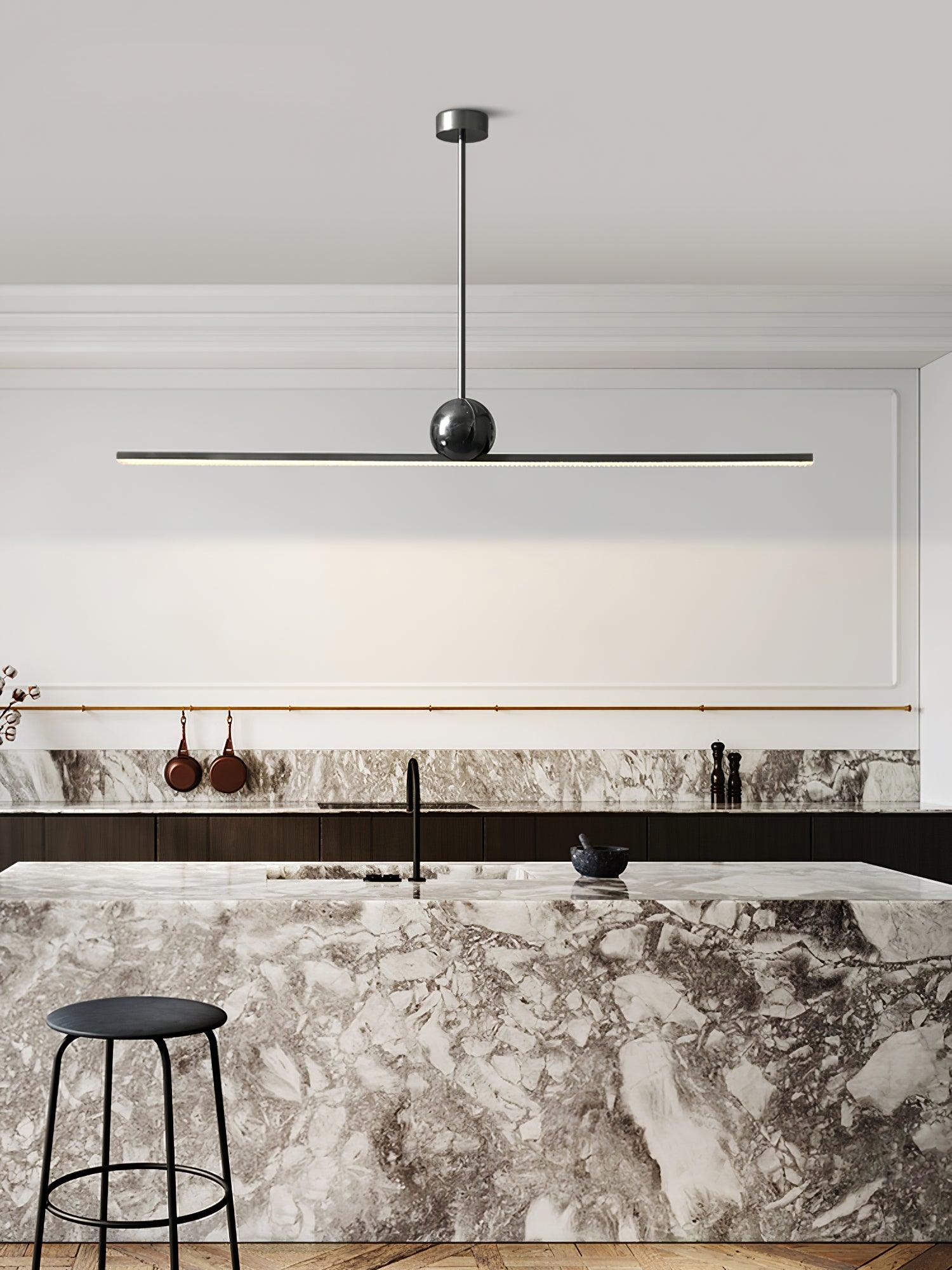 Marble Linear Pendant Lamp - Lumpaz