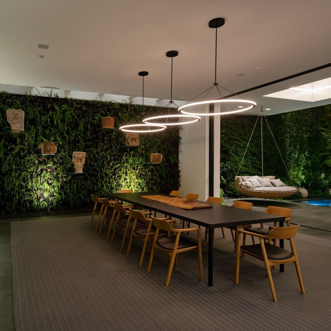 Cascading Ring Circle Pendant Lamp - Lumpaz