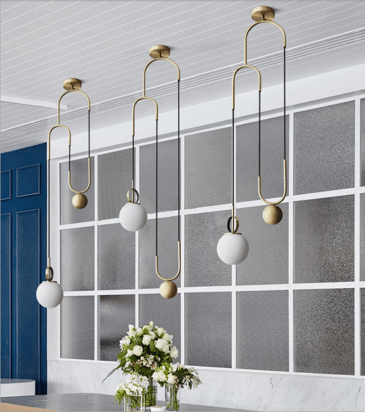 Glass Ball Pendant Lamp - Lumpaz