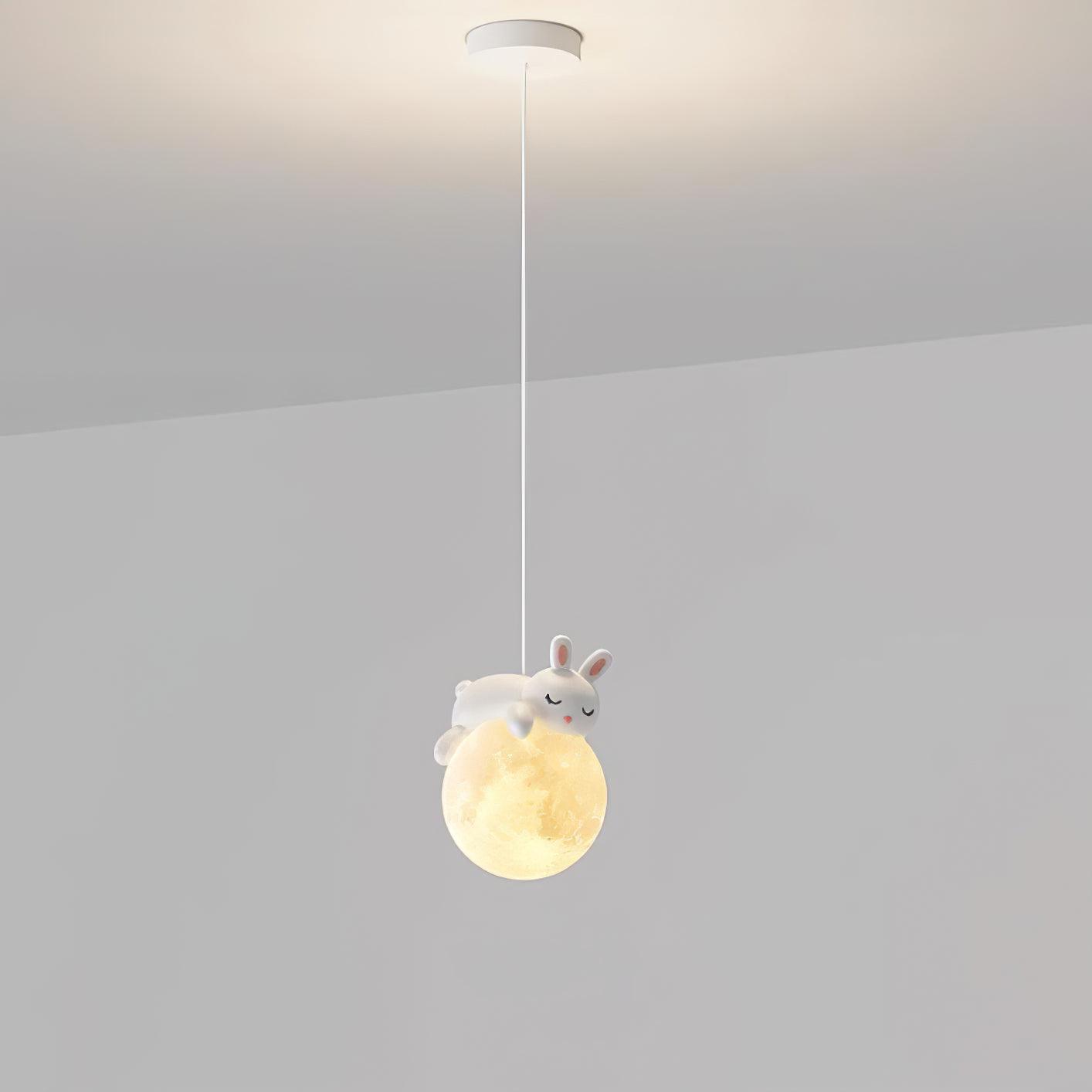 Animal Sleeping Pendant Lamp - Lumpaz