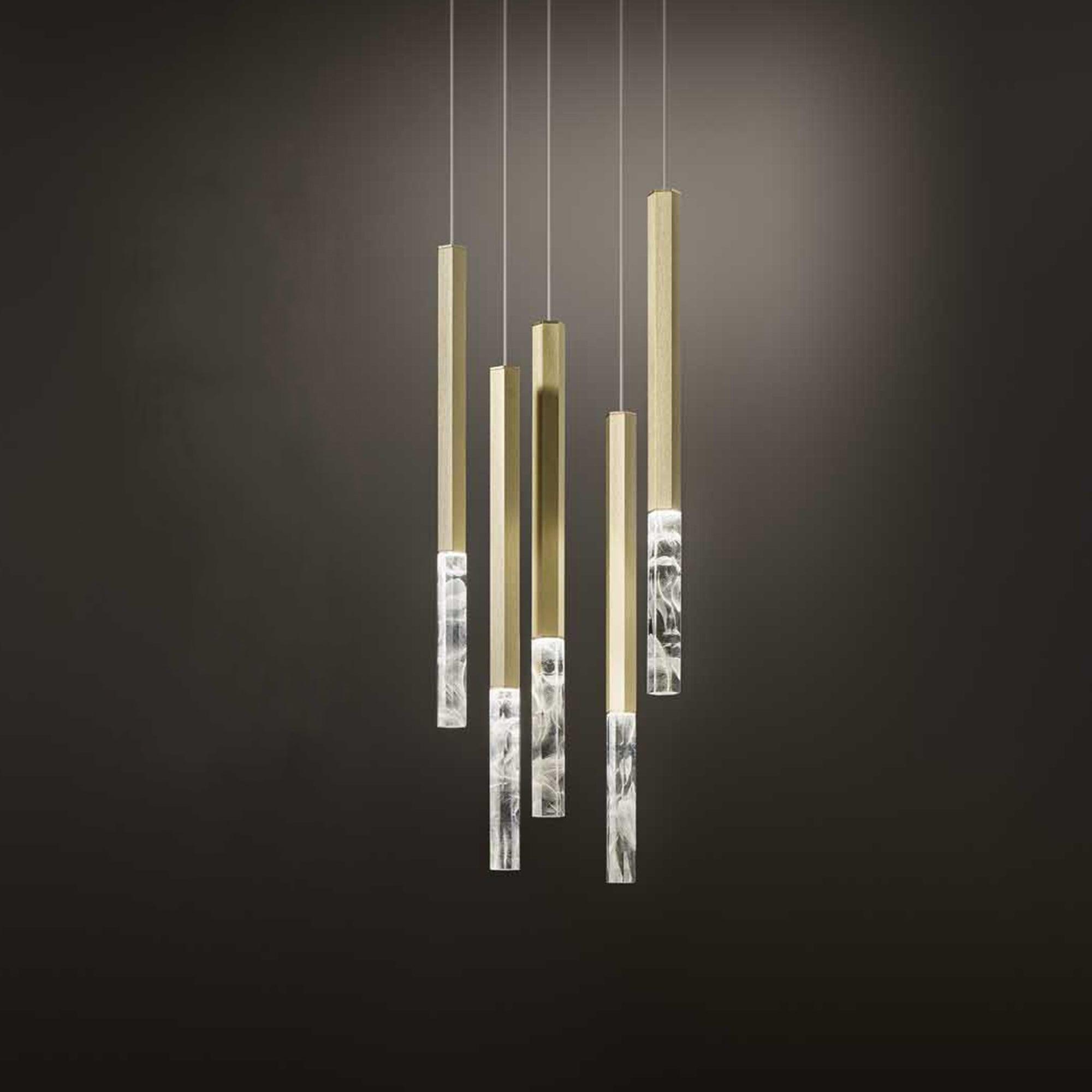 Shine Vertical Plumage Suspension - Lumpaz