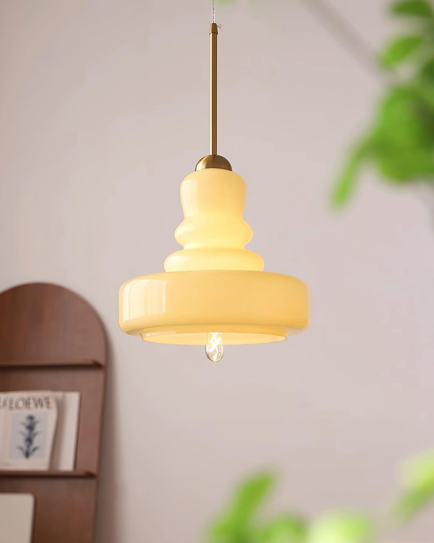 Schoolhouse Glass Pendant Light - Lumpaz