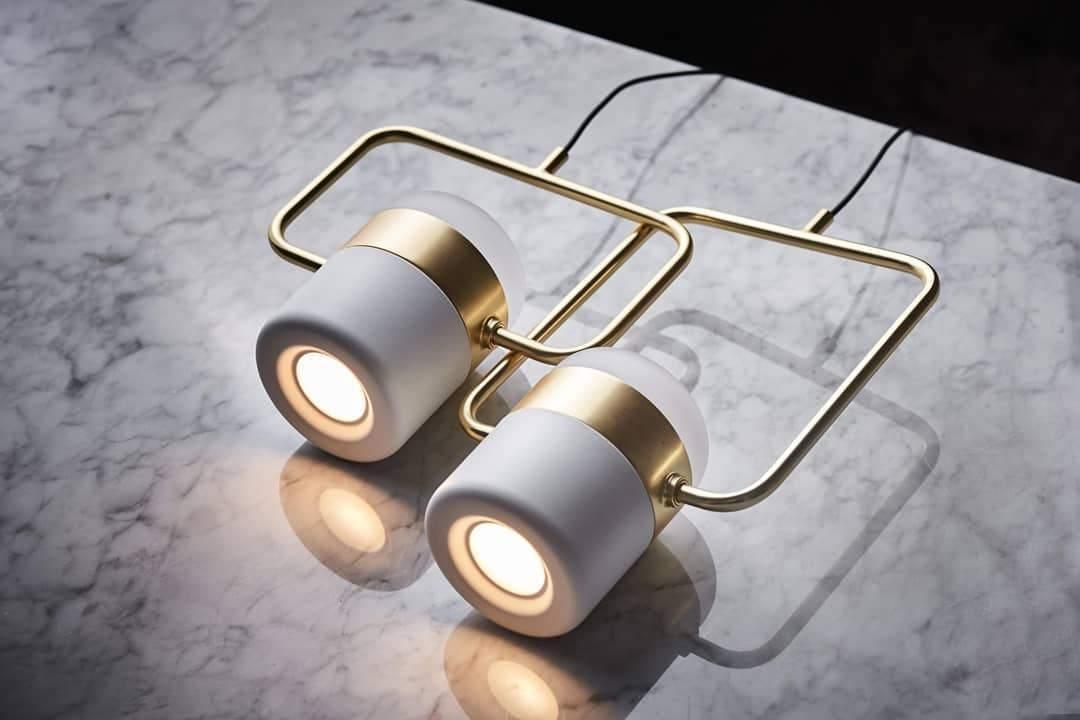 Adjustable Glass Pendant Light - Lumpaz