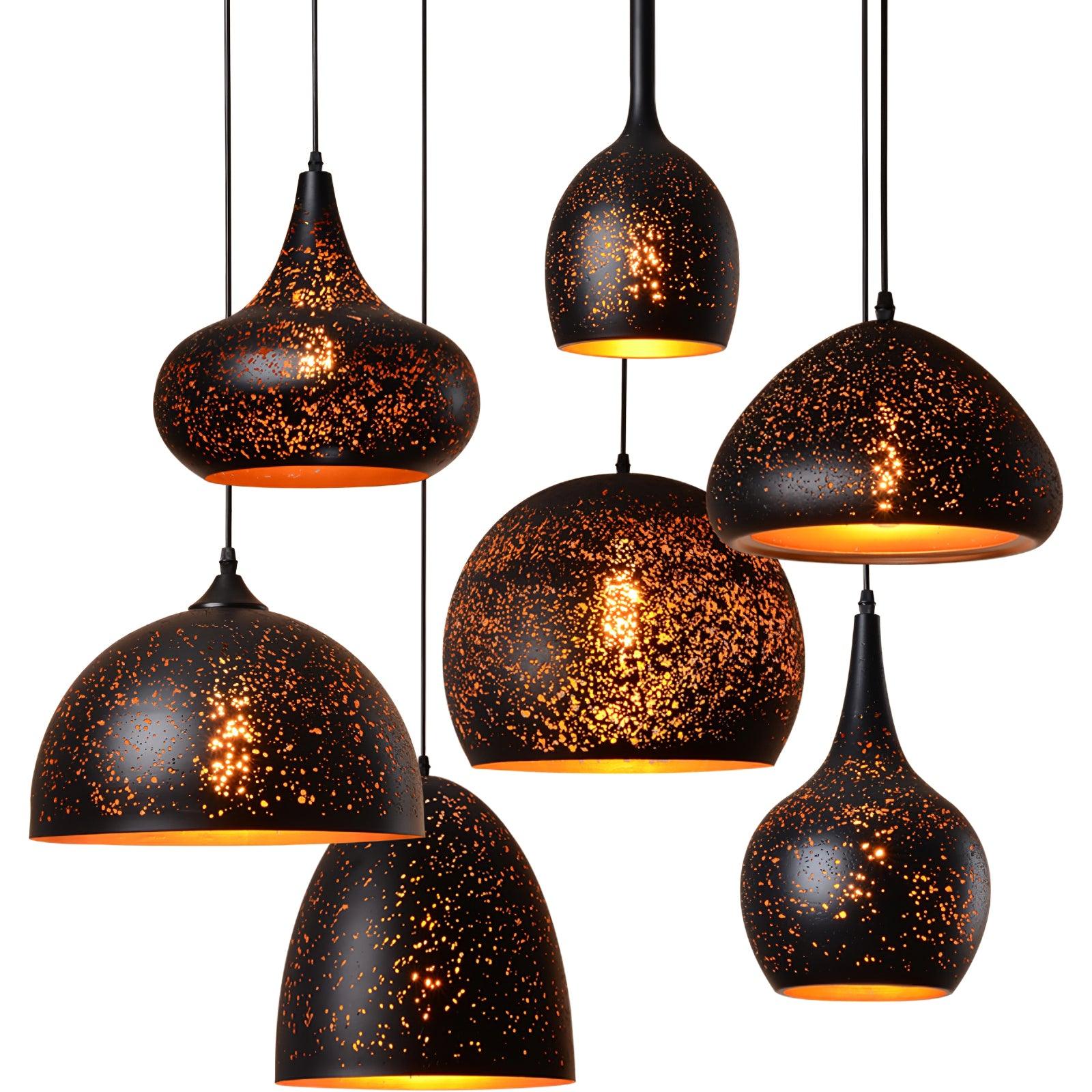 Hollow Industrial Pendant Lamp - Lumpaz