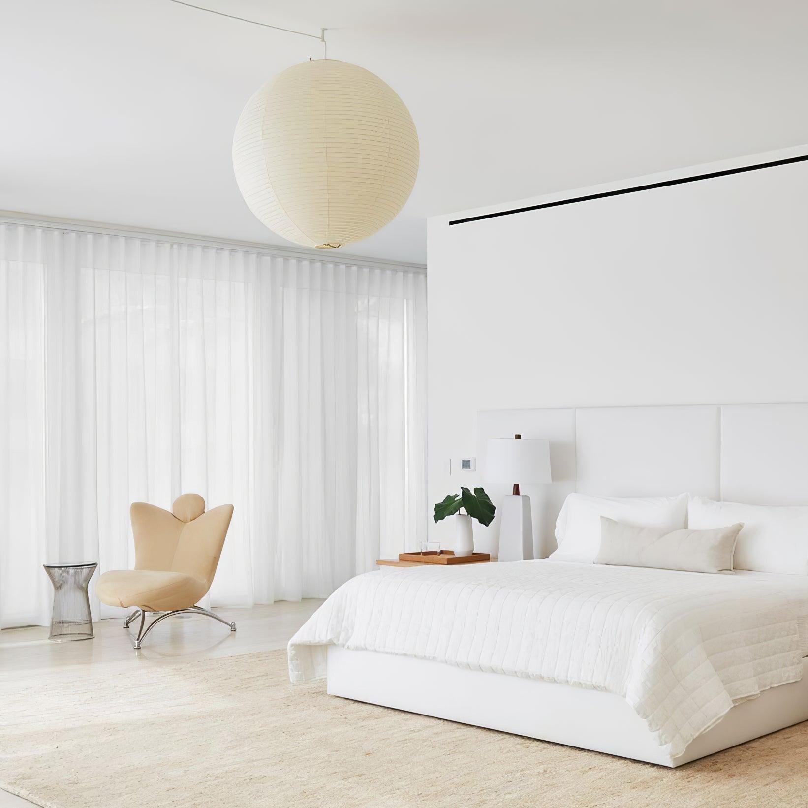 Washi Paper Round Series Pendant Lamp - Lumpaz