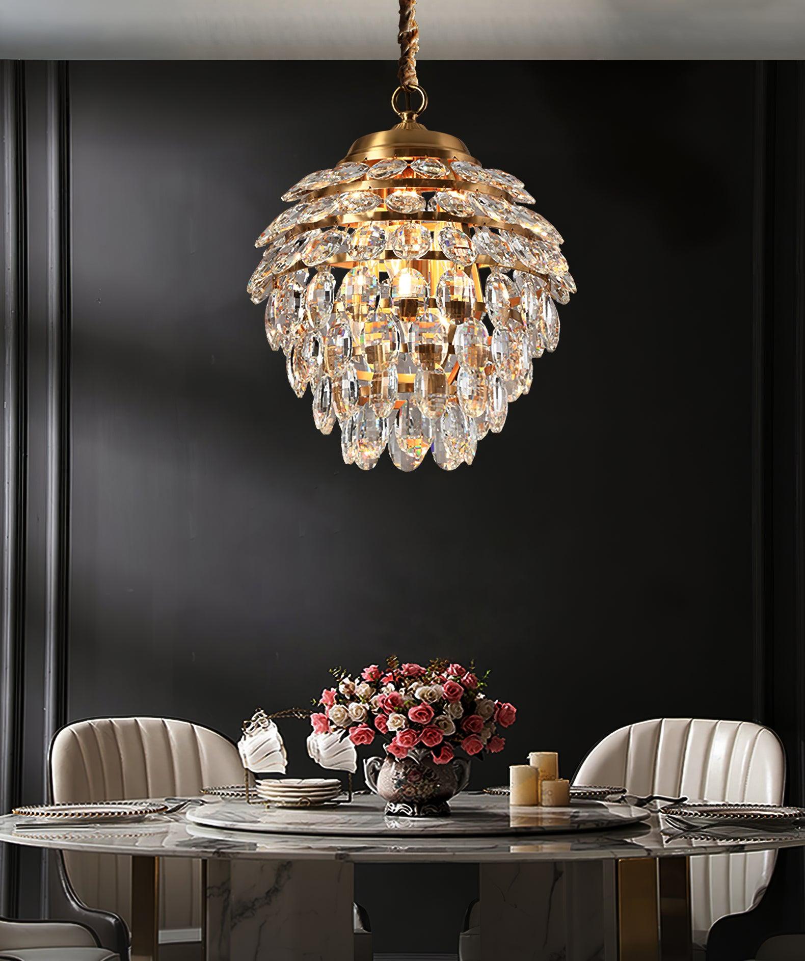 Roxanne Crystal Pendant Light - Lumpaz