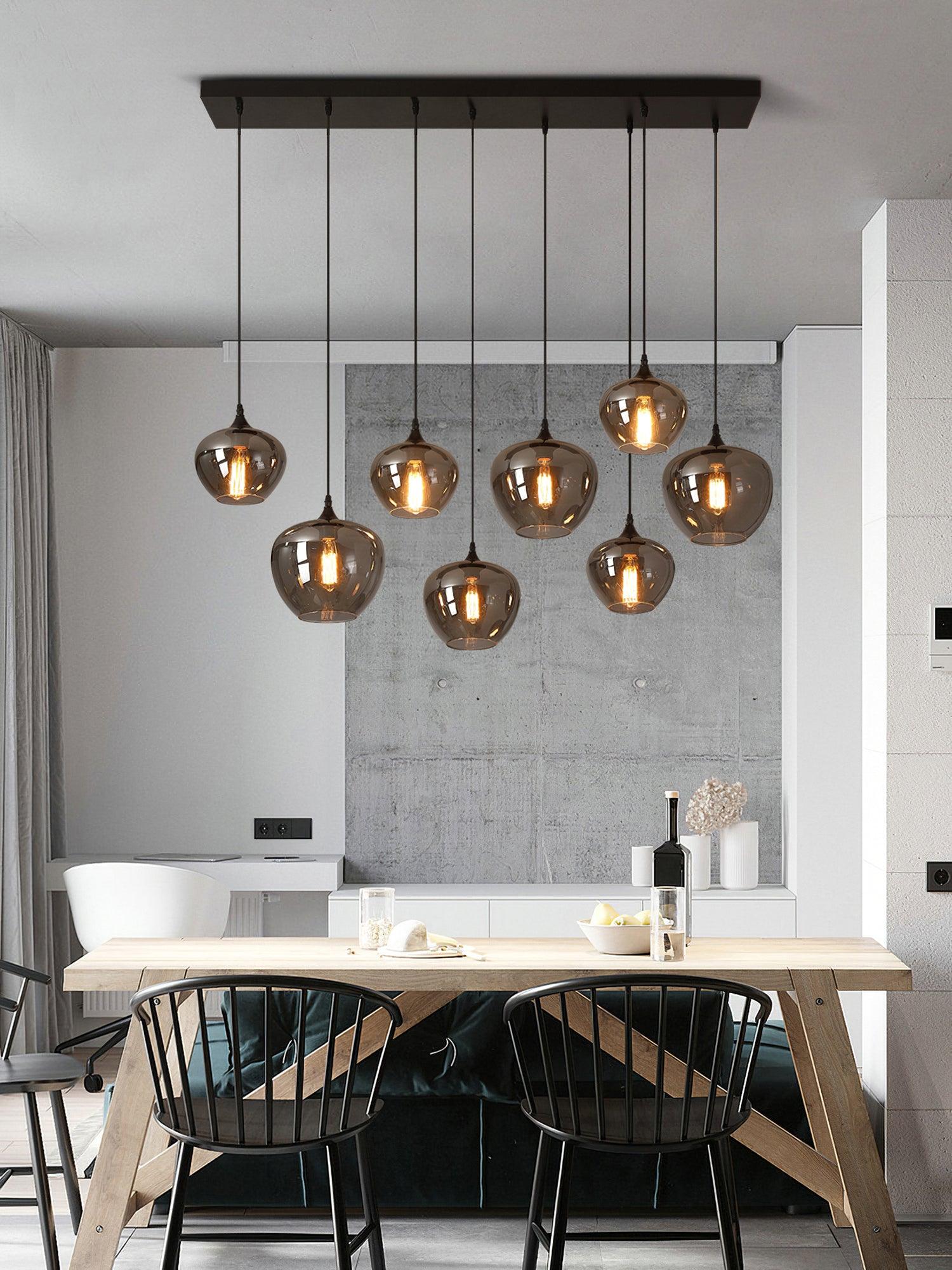 Bottle Glass Pendant Light - Lumpaz