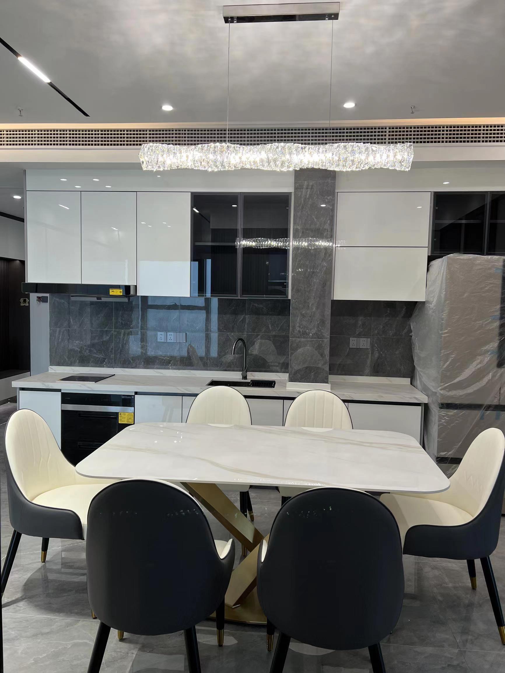 Long Crystal Pendant Lamp - Lumpaz