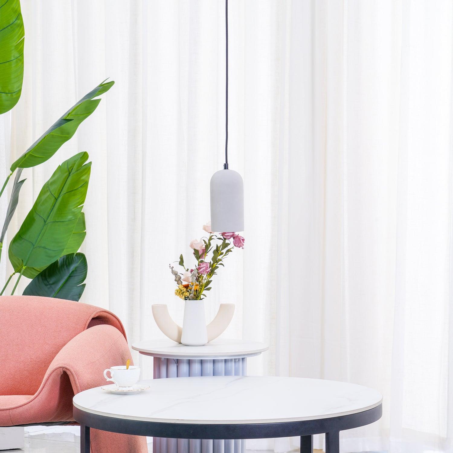 U Concrete Pendant Lamp - Lumpaz