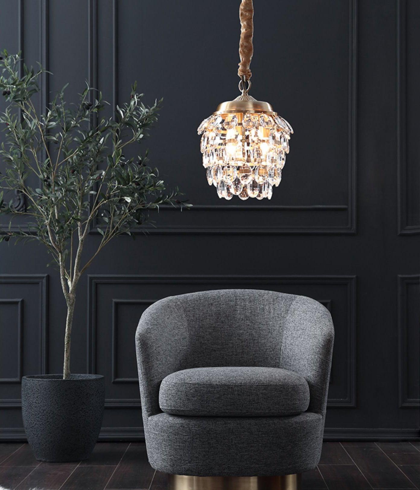 Roxanne Crystal Pendant Light - Lumpaz