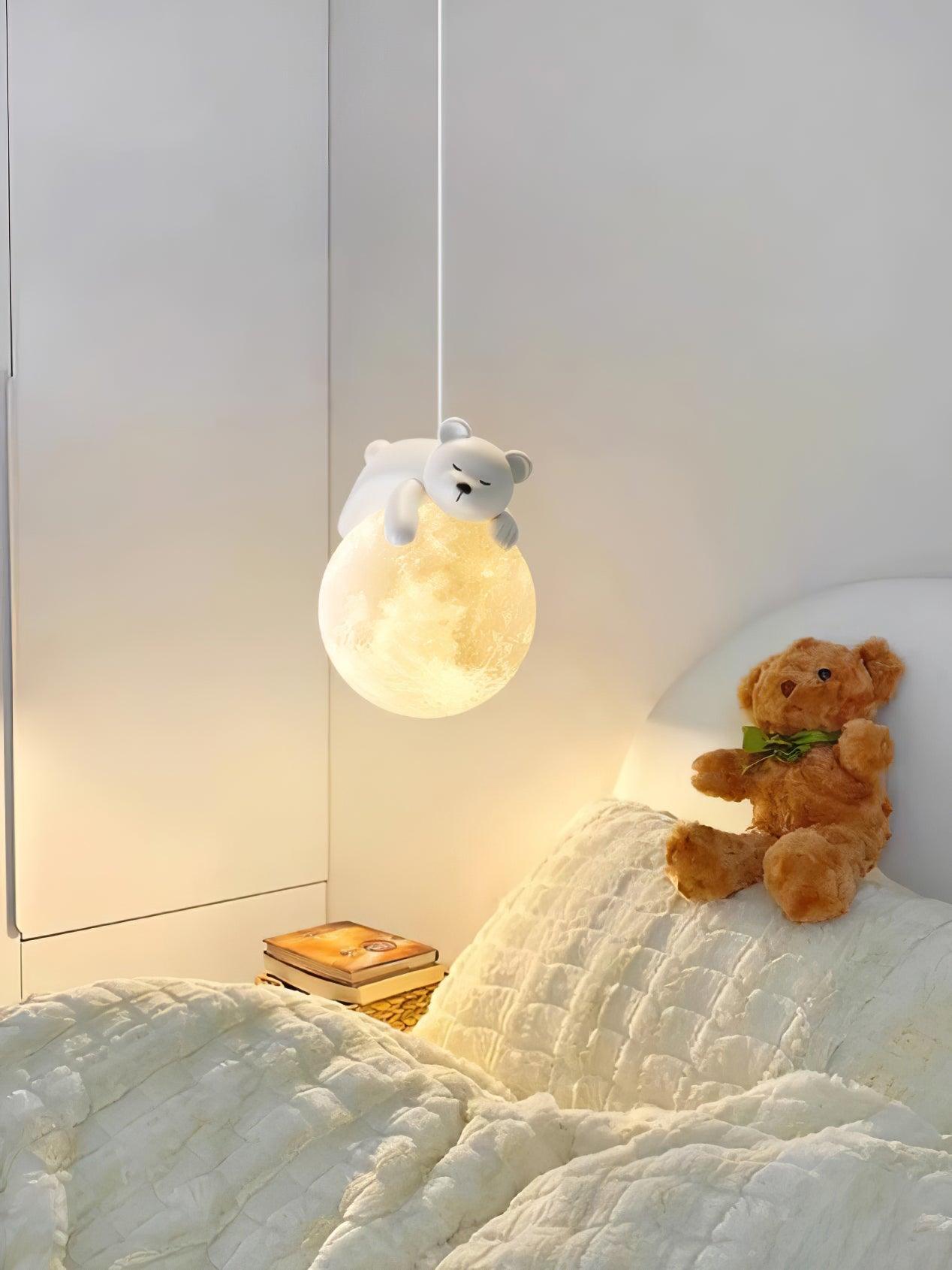 Animal Sleeping Pendant Lamp - Lumpaz