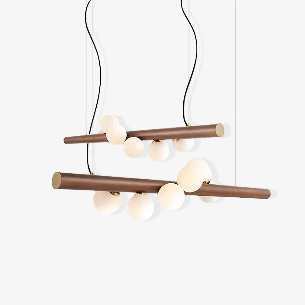 Scandinavian Wooden Pendant Lamp - Lumpaz