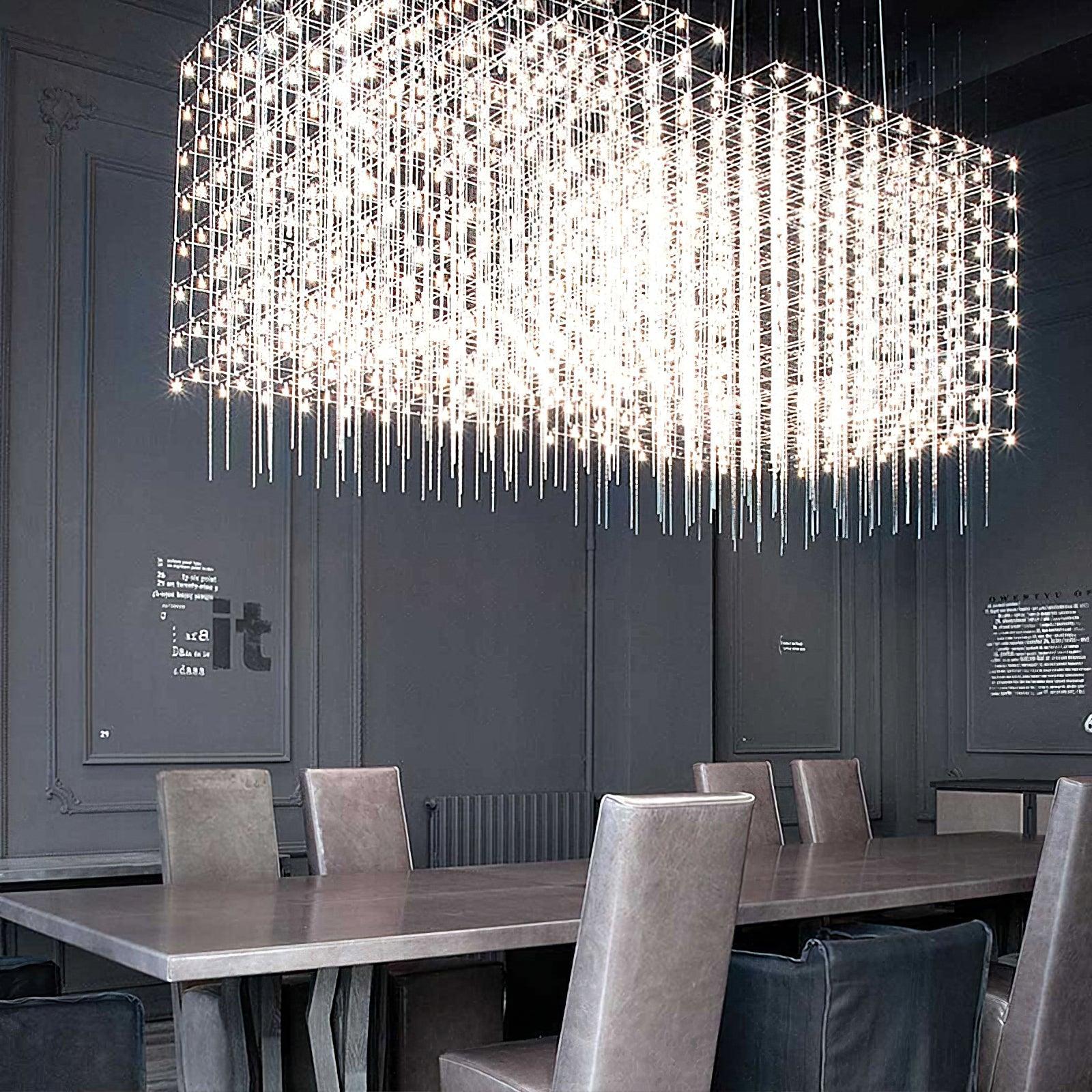 Cosmic Cube Led Pendant Light - Lumpaz