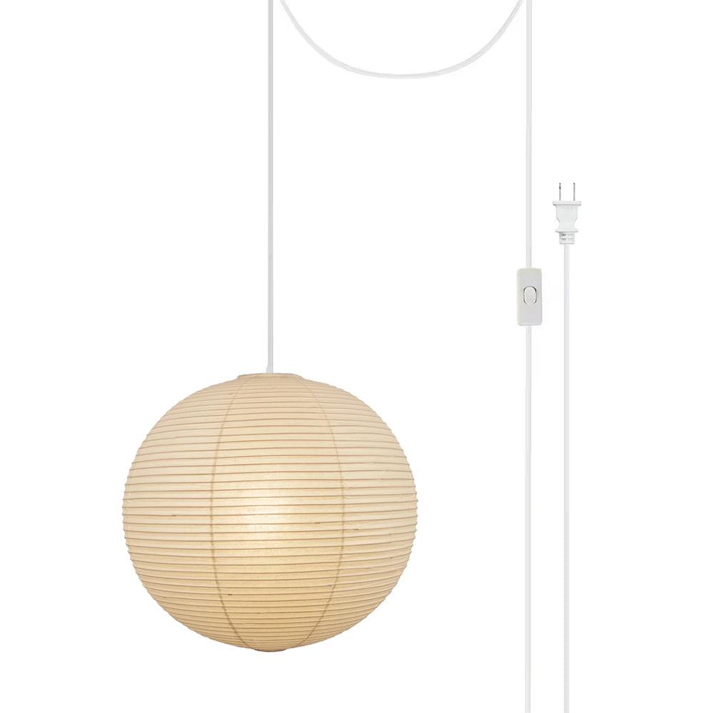 Akari A Pendant Swag Light | Lumpaz