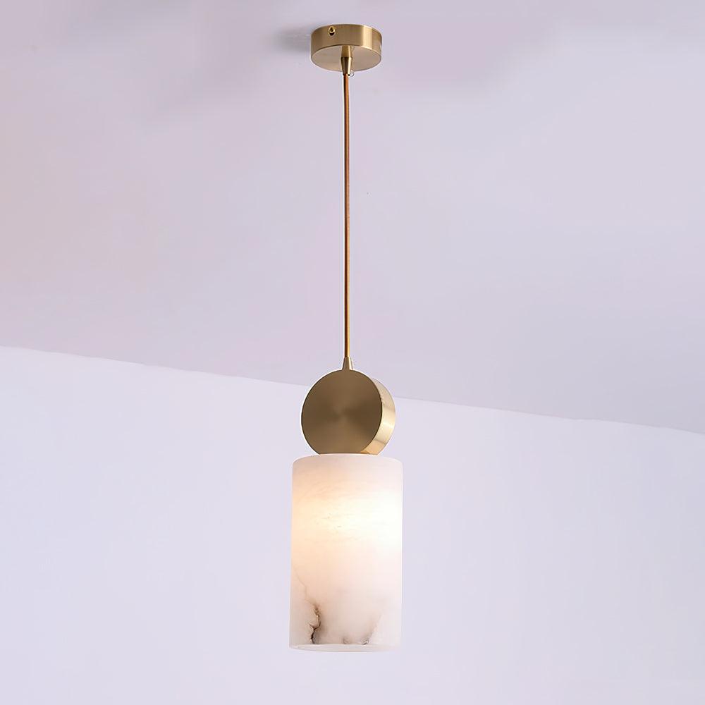 Etruscan Aabaster Pendant Light - Lumpaz