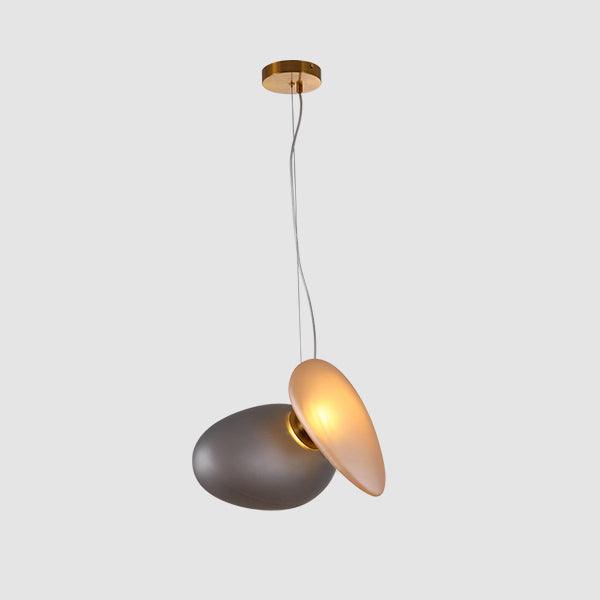 Translucent Frosted Glass Pendant Light - Lumpaz