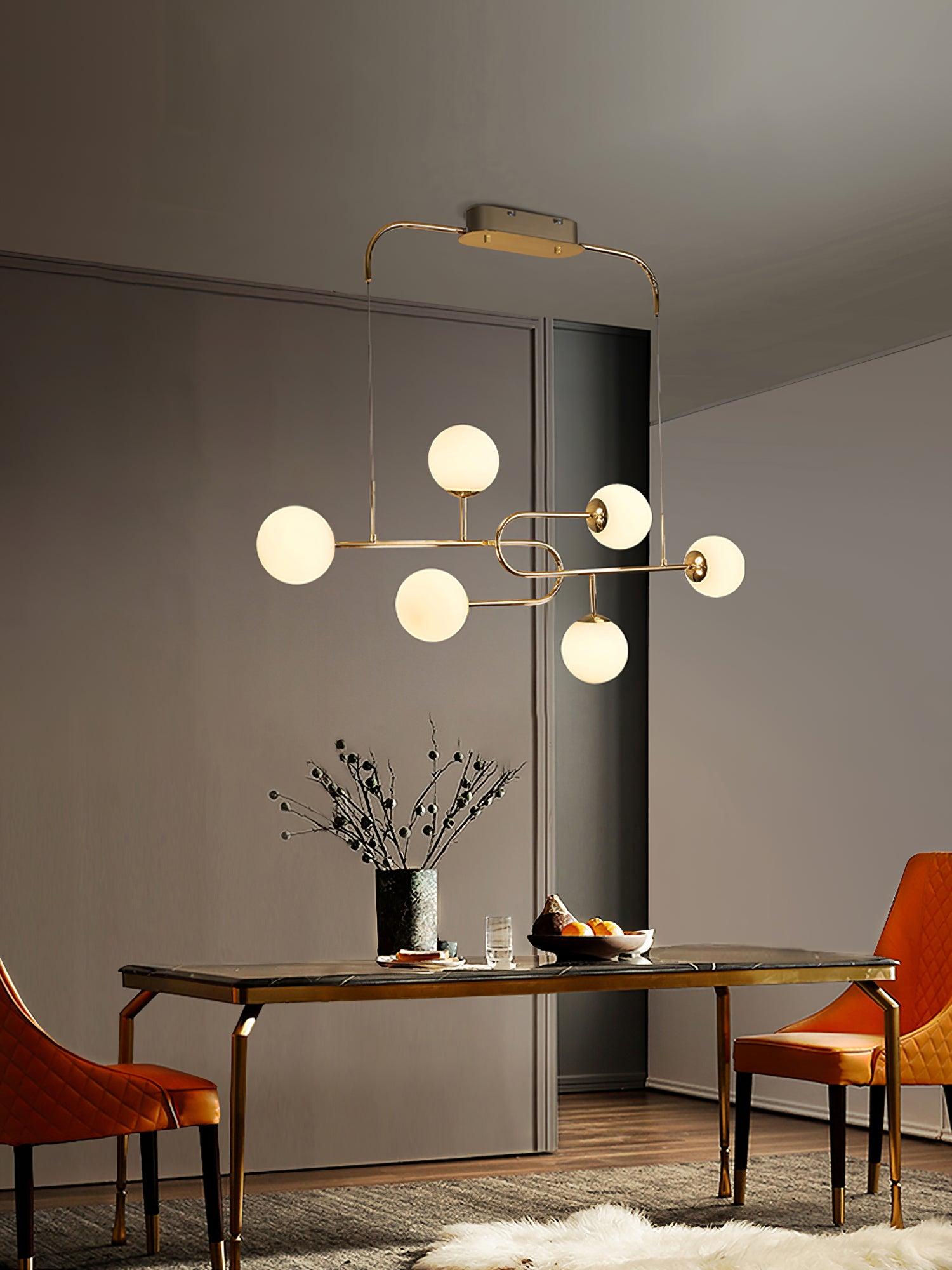 Arc Globe Escalante Chandelier - Lumpaz