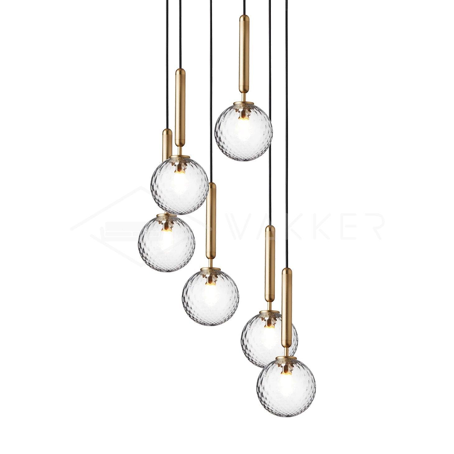 Miira Brass Pendant Light - Lumpaz