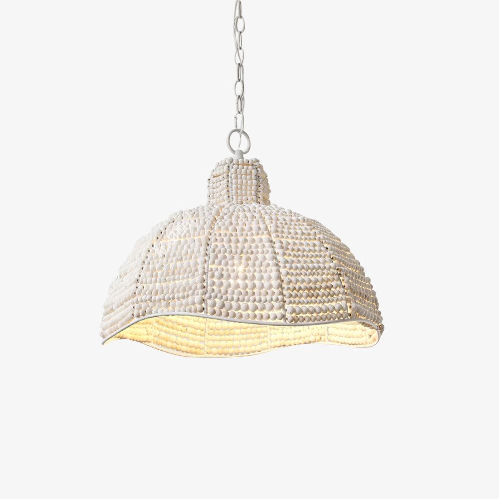 Obispo Wood Beads Pendant Lamp - Lumpaz