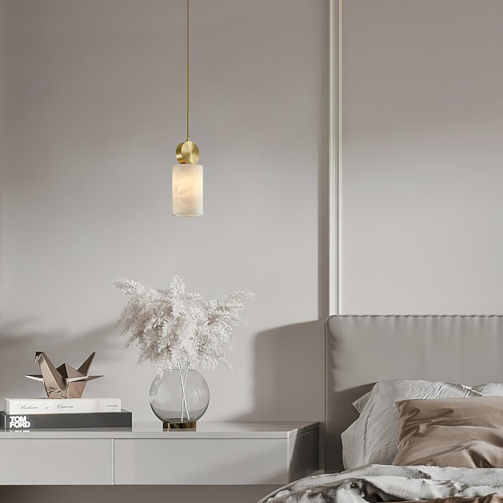Etruscan Aabaster Pendant Light - Lumpaz