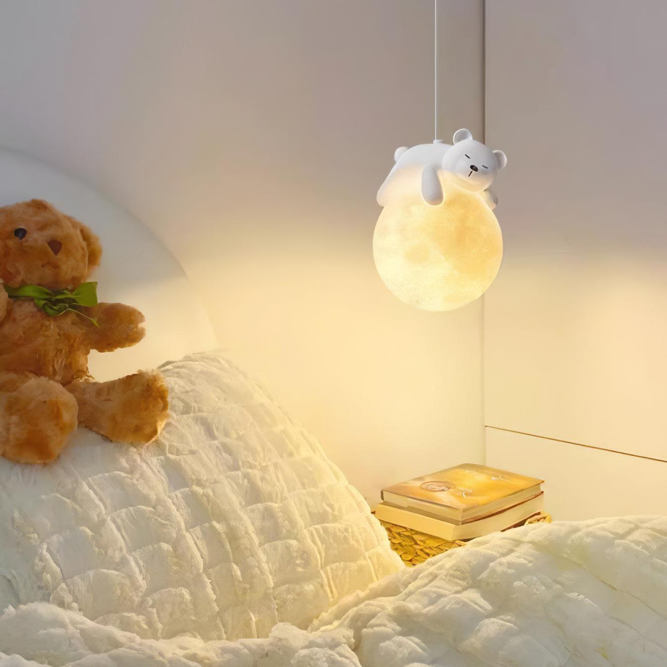Animal Sleeping Pendant Lamp - Lumpaz