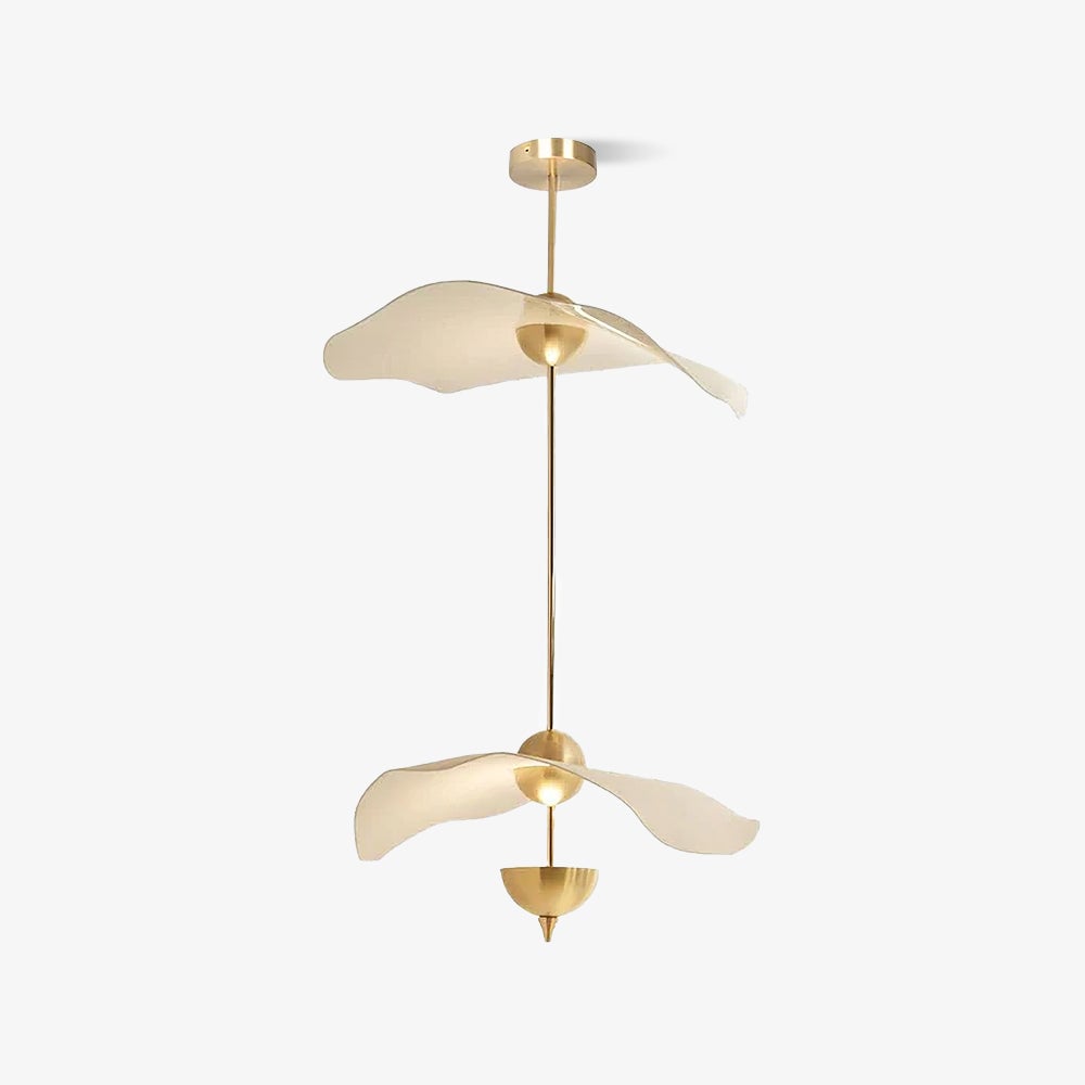 Envolee Double Biscuit Pendant Light - Lumpaz
