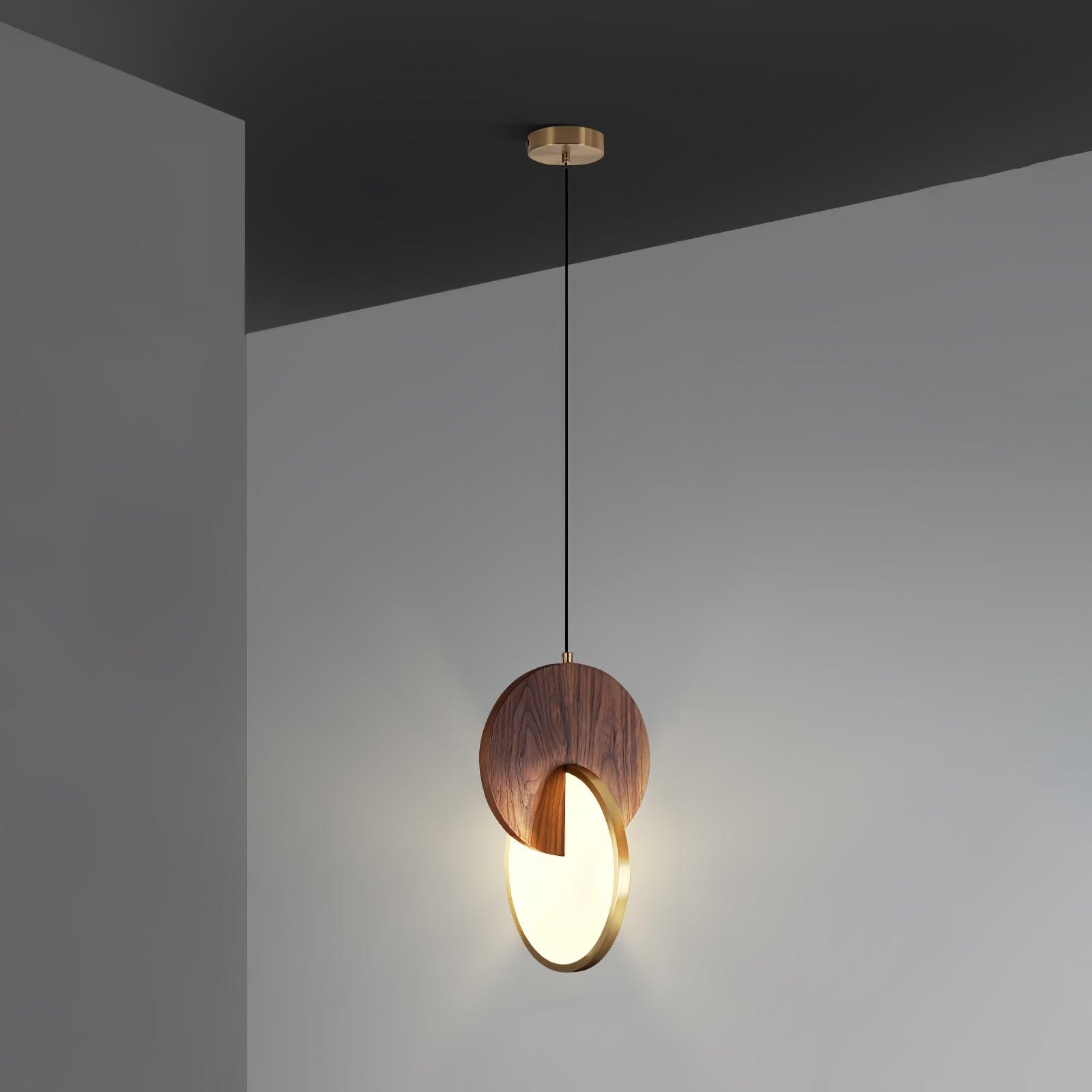 Double Disk Pendant Lamp - Lumpaz
