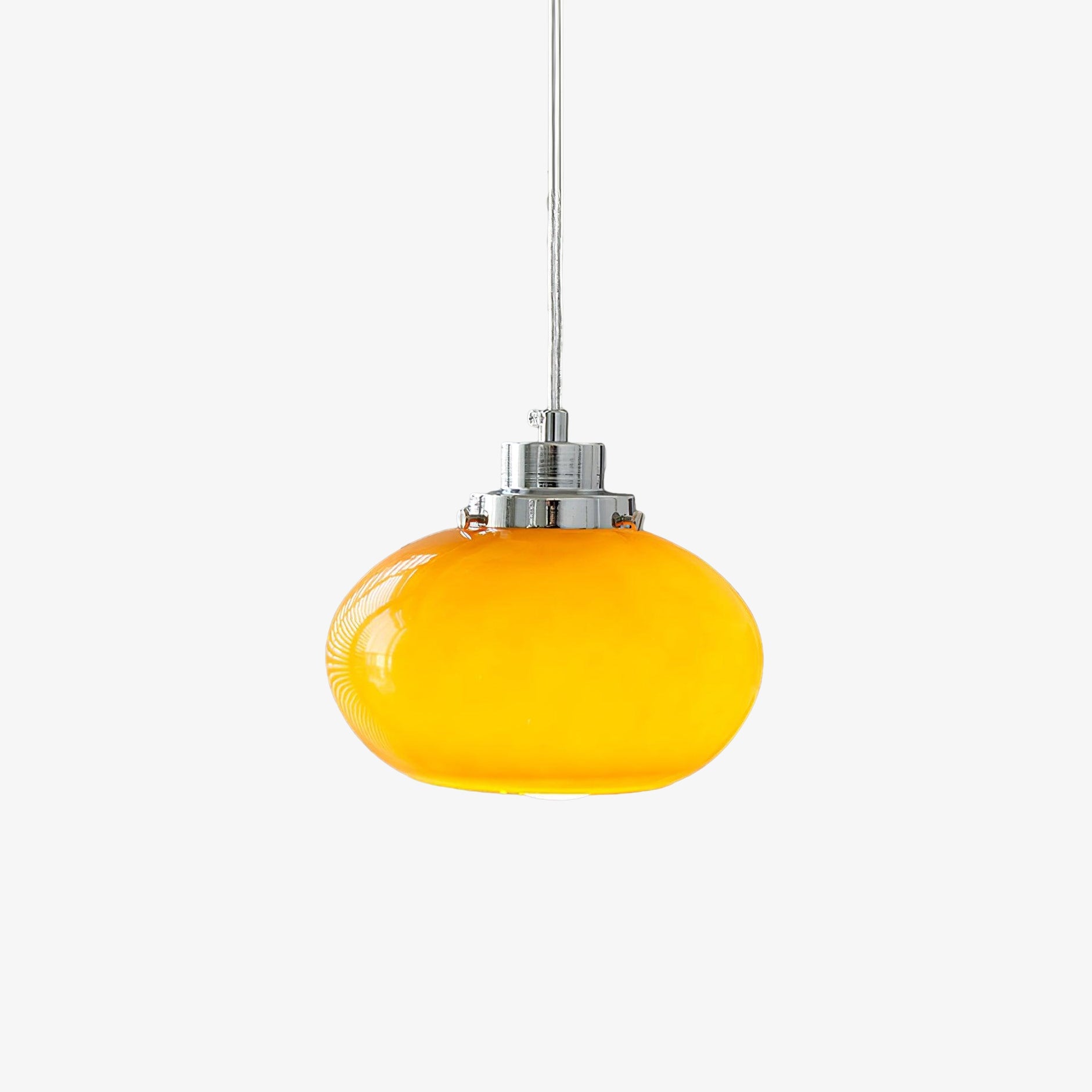 Oval Persimmon Pendant Light - Lumpaz