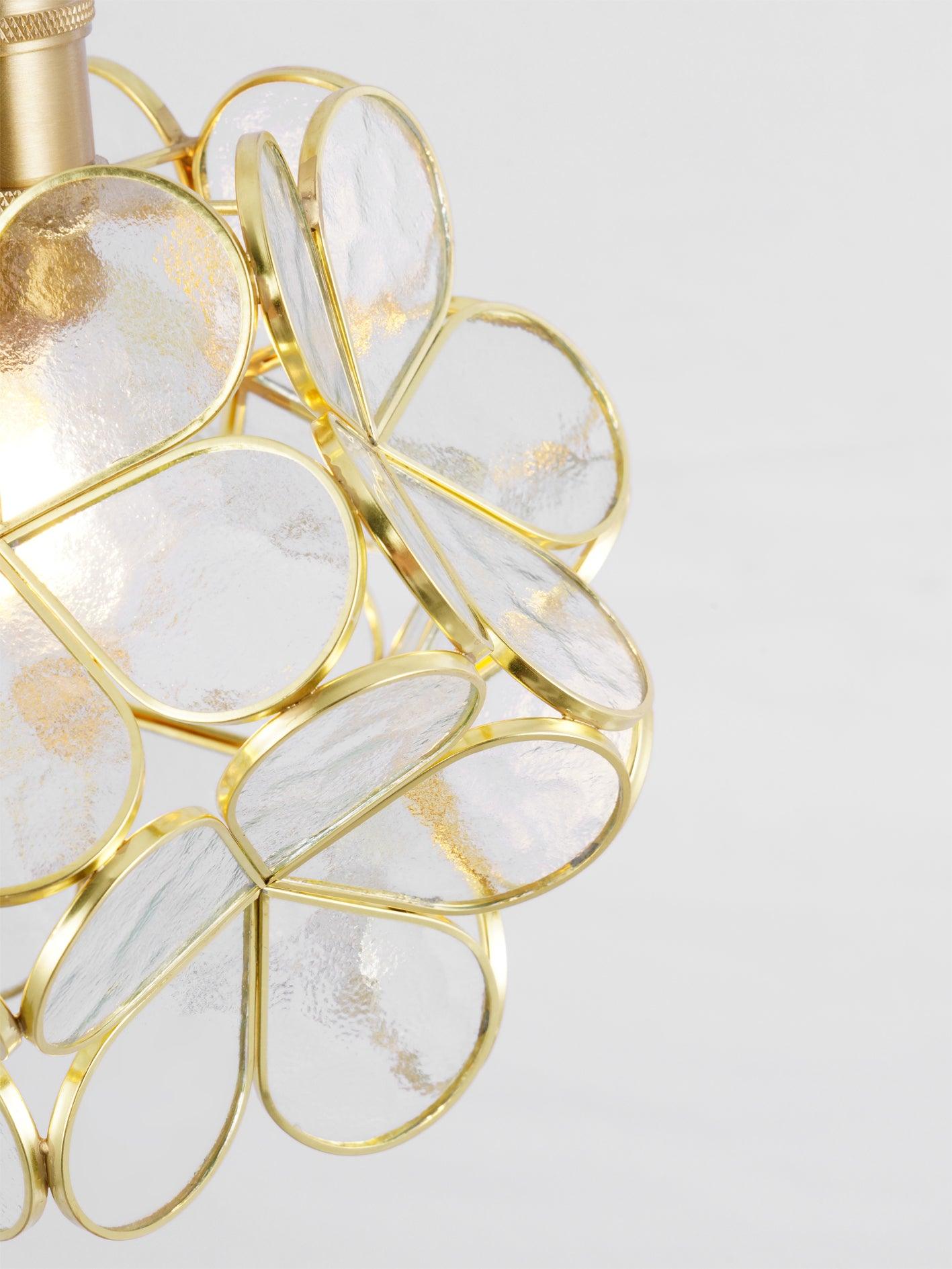 Glass Petal Pendant Light - Lumpaz