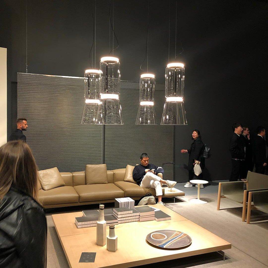 Cylindrical Glass Pendant Light - Lumpaz