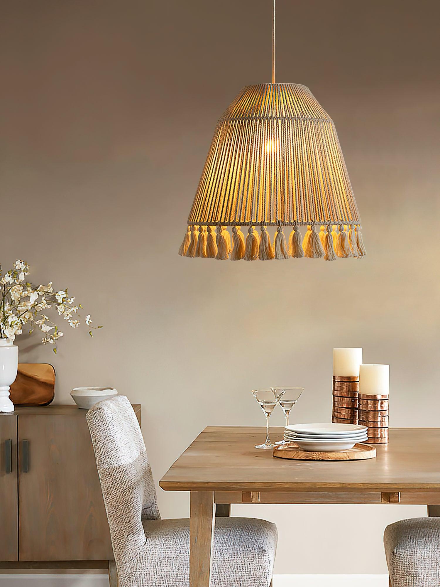 Chase Tassel Pendant Light - Lumpaz