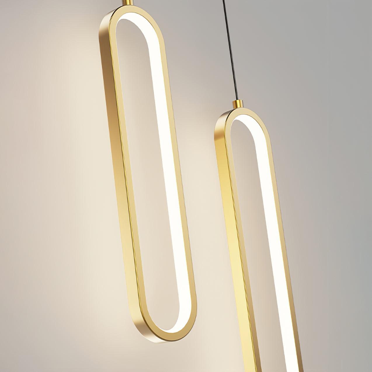 Long Oval LED Pendant Lamp - Lumpaz