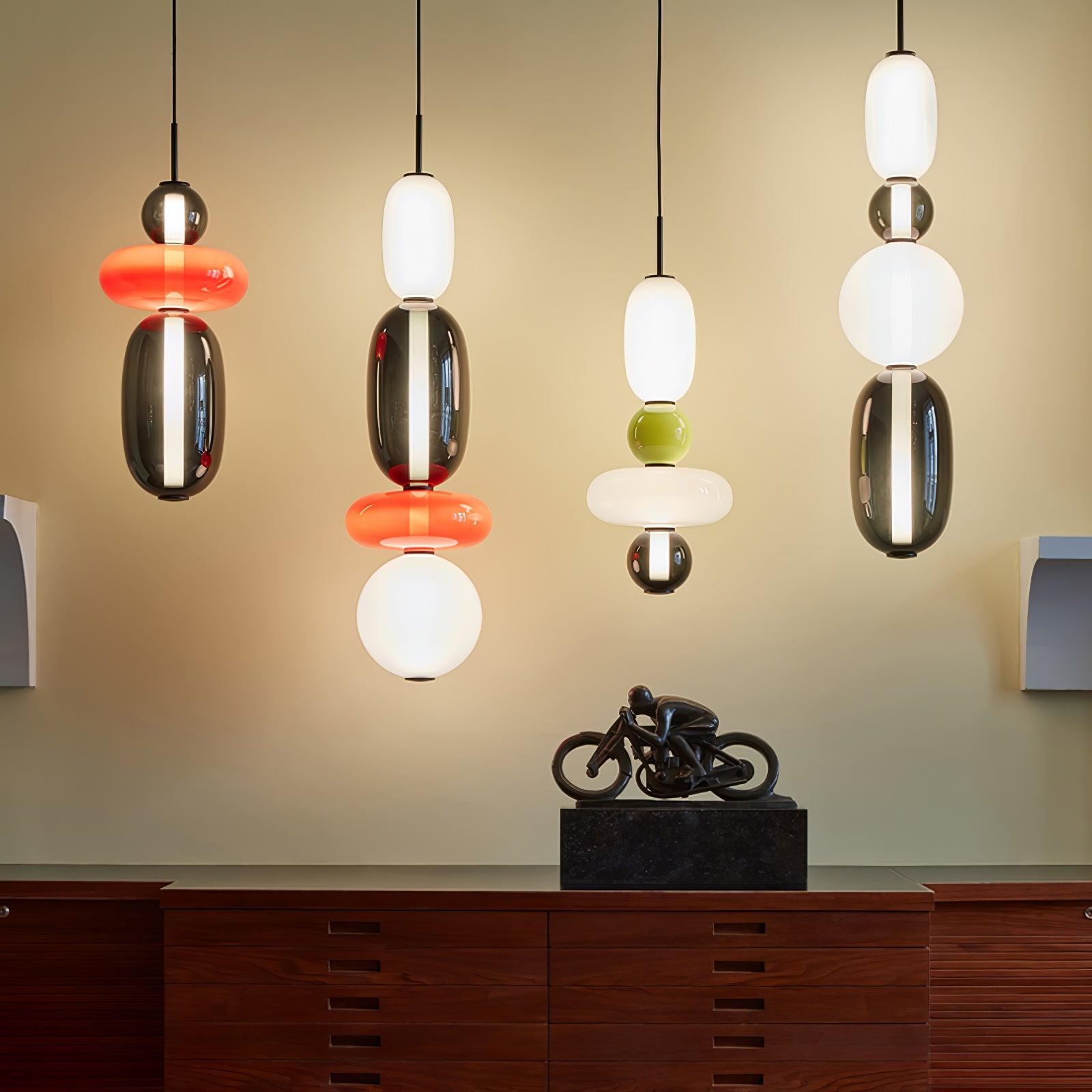 Candied Glass Pendant Light - Lumpaz