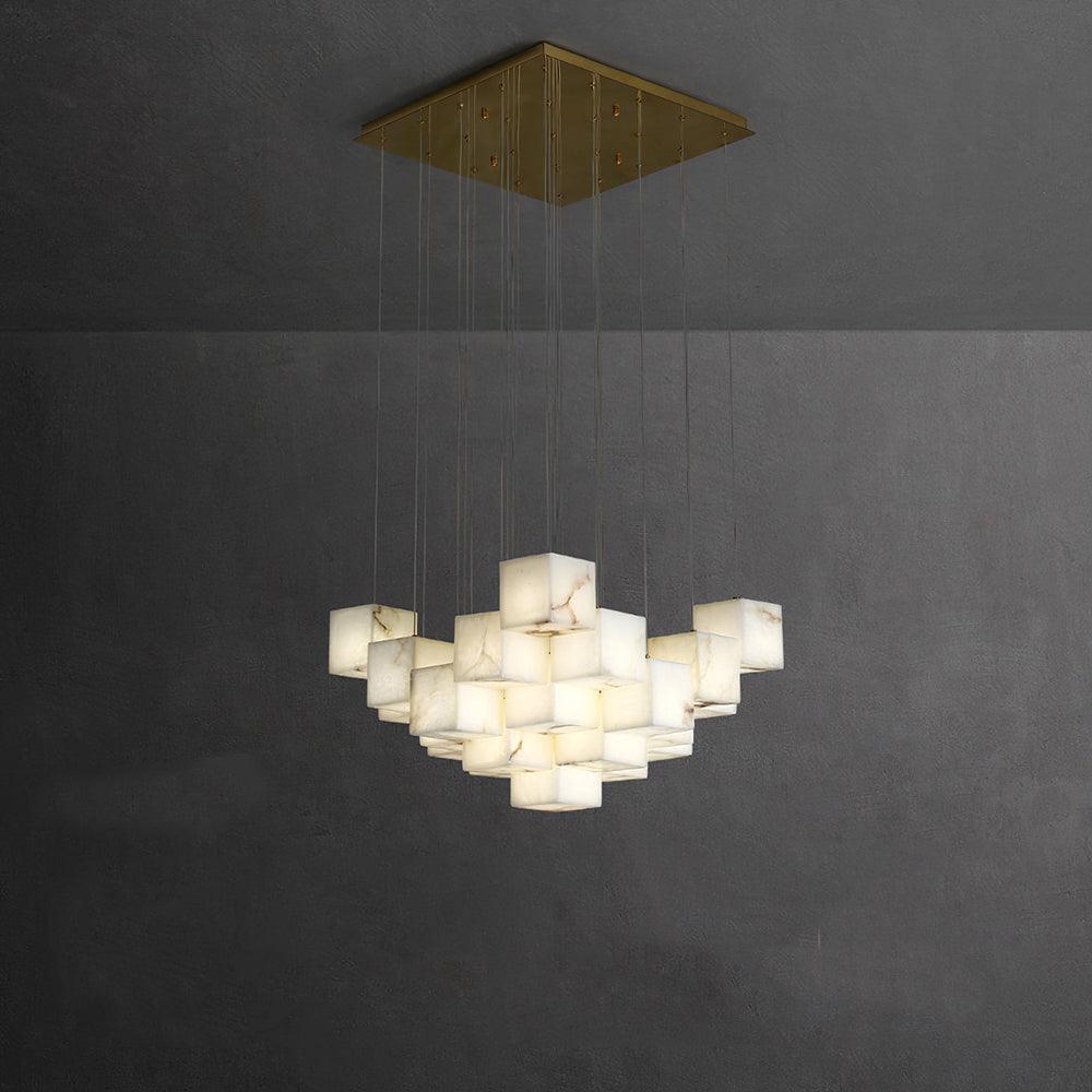 Alabaster Box Pendant Light - Lumpaz