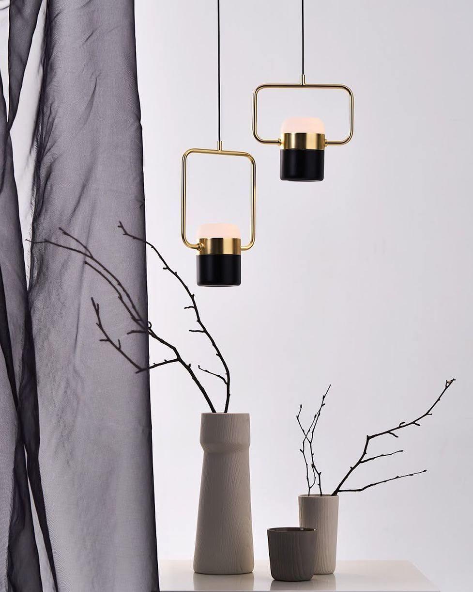 Adjustable Glass Pendant Light - Lumpaz