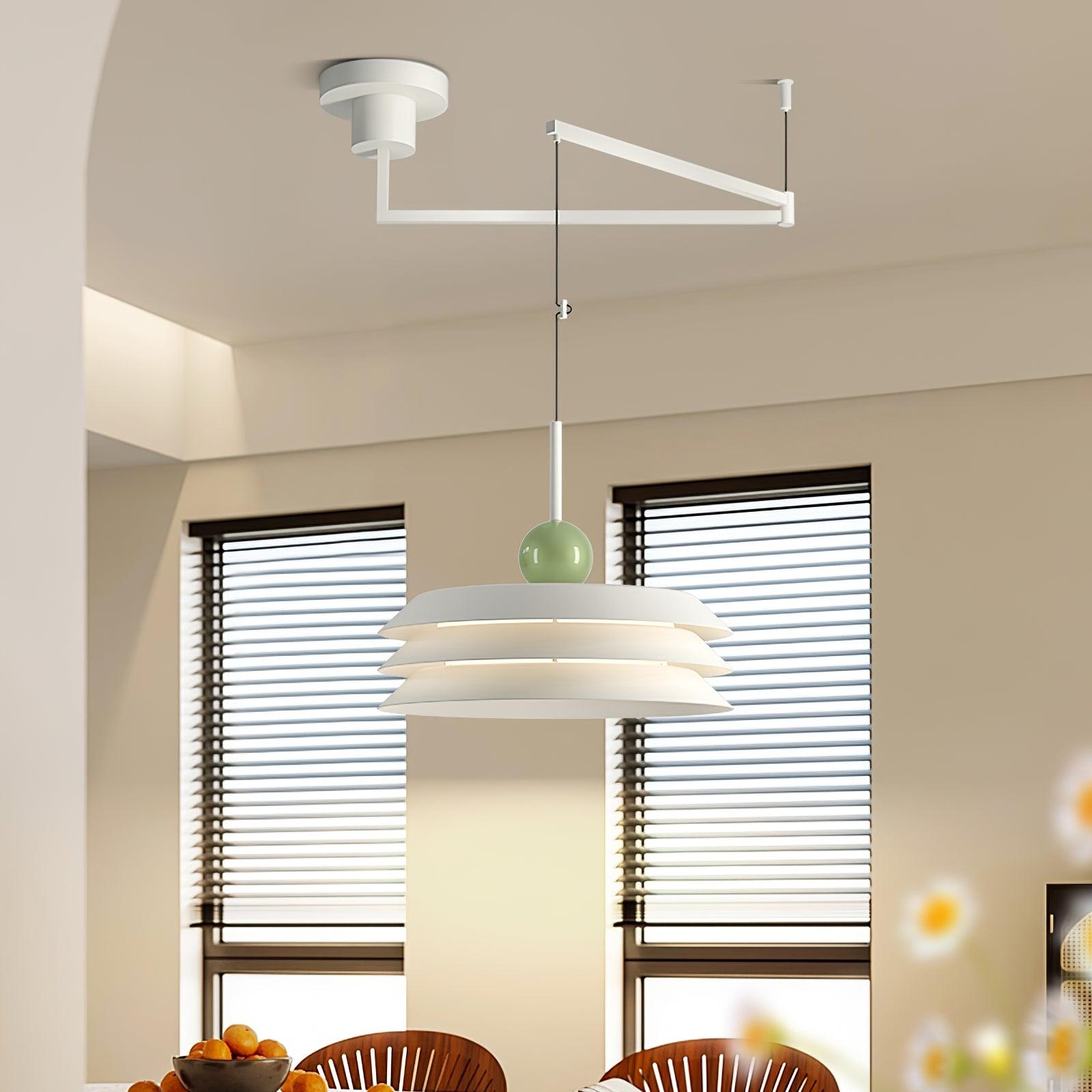 Morandi Layered Pendant Lamp - Lumpaz