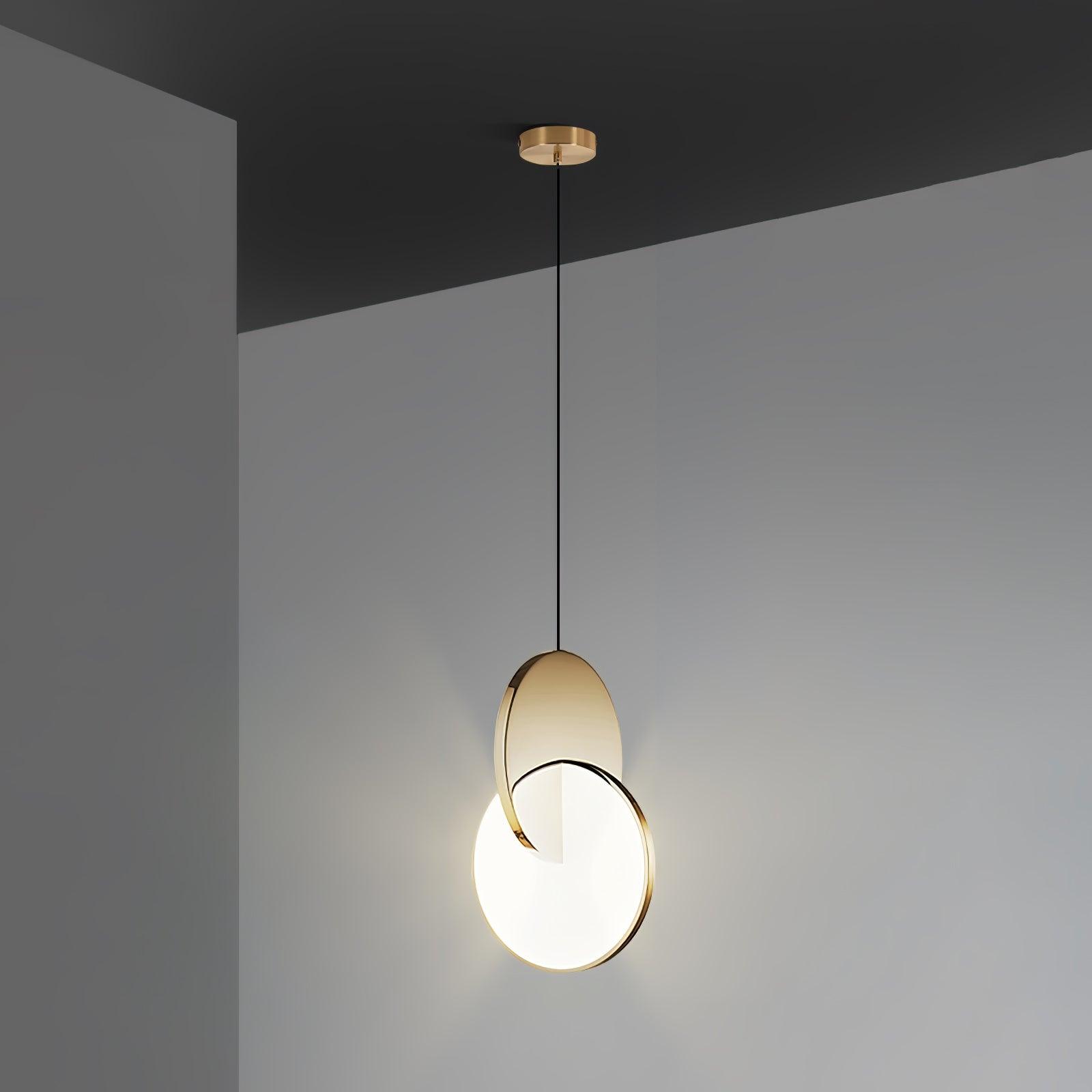 Double Disk Pendant Lamp - Lumpaz