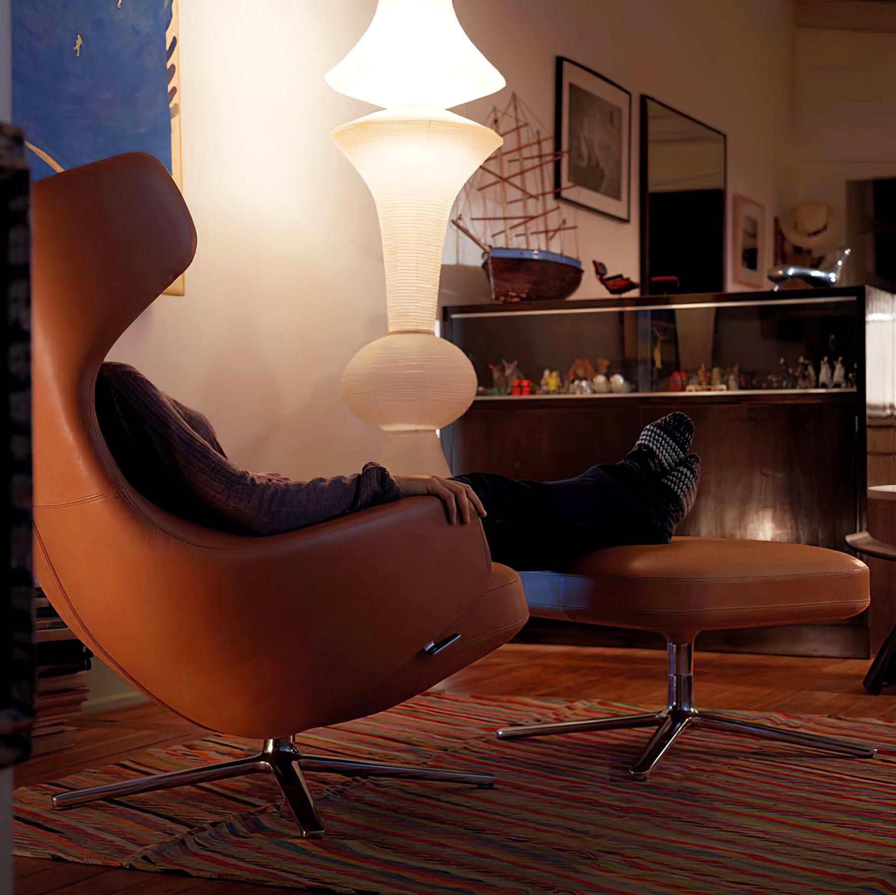 Washi Paper E Pendant Light - Lumpaz