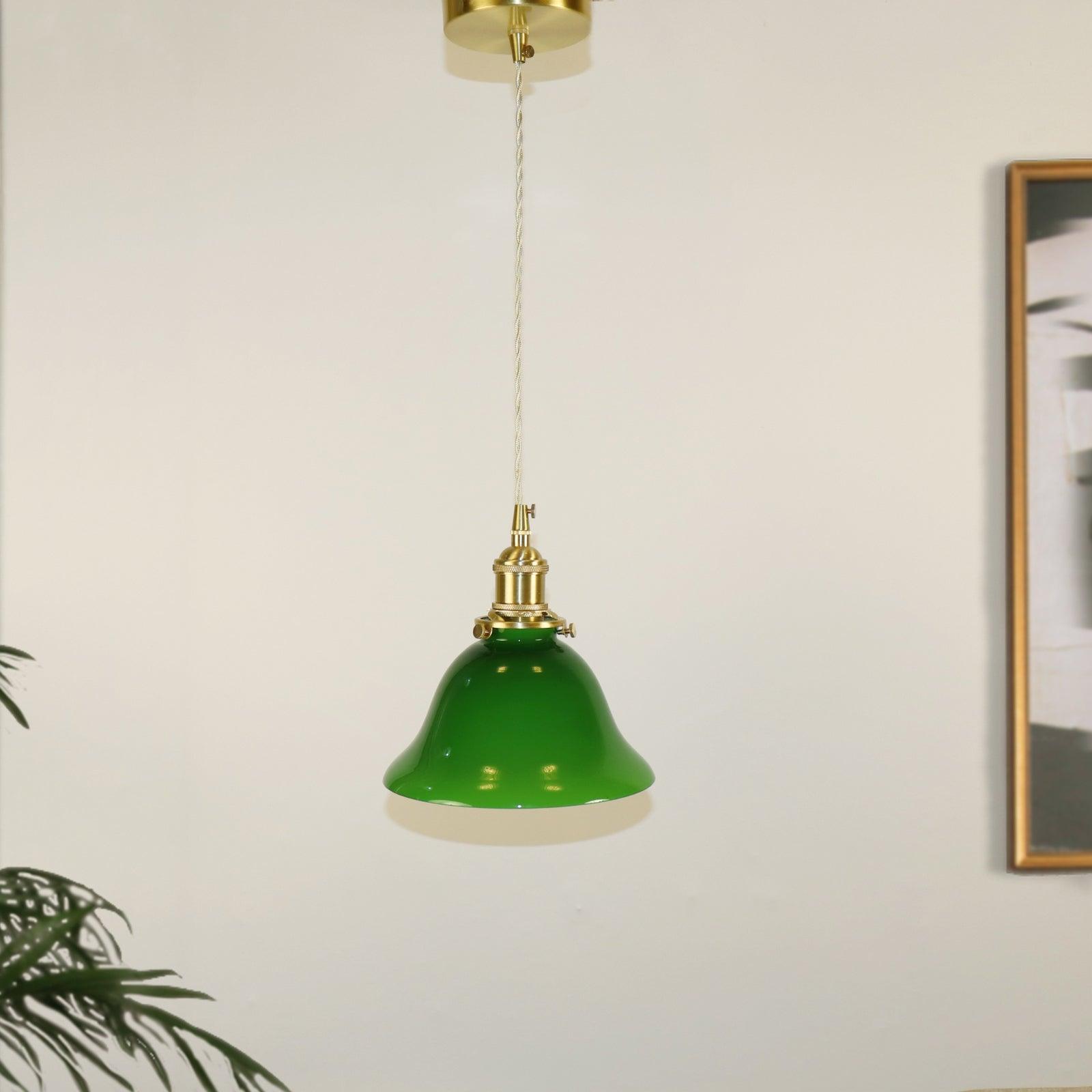 Green Bell Pendant Light - Lumpaz