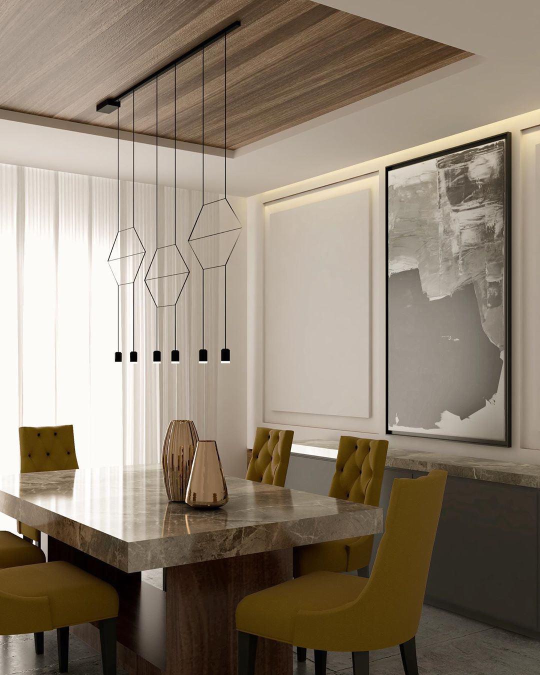 Line Art Pendant Light - Lumpaz