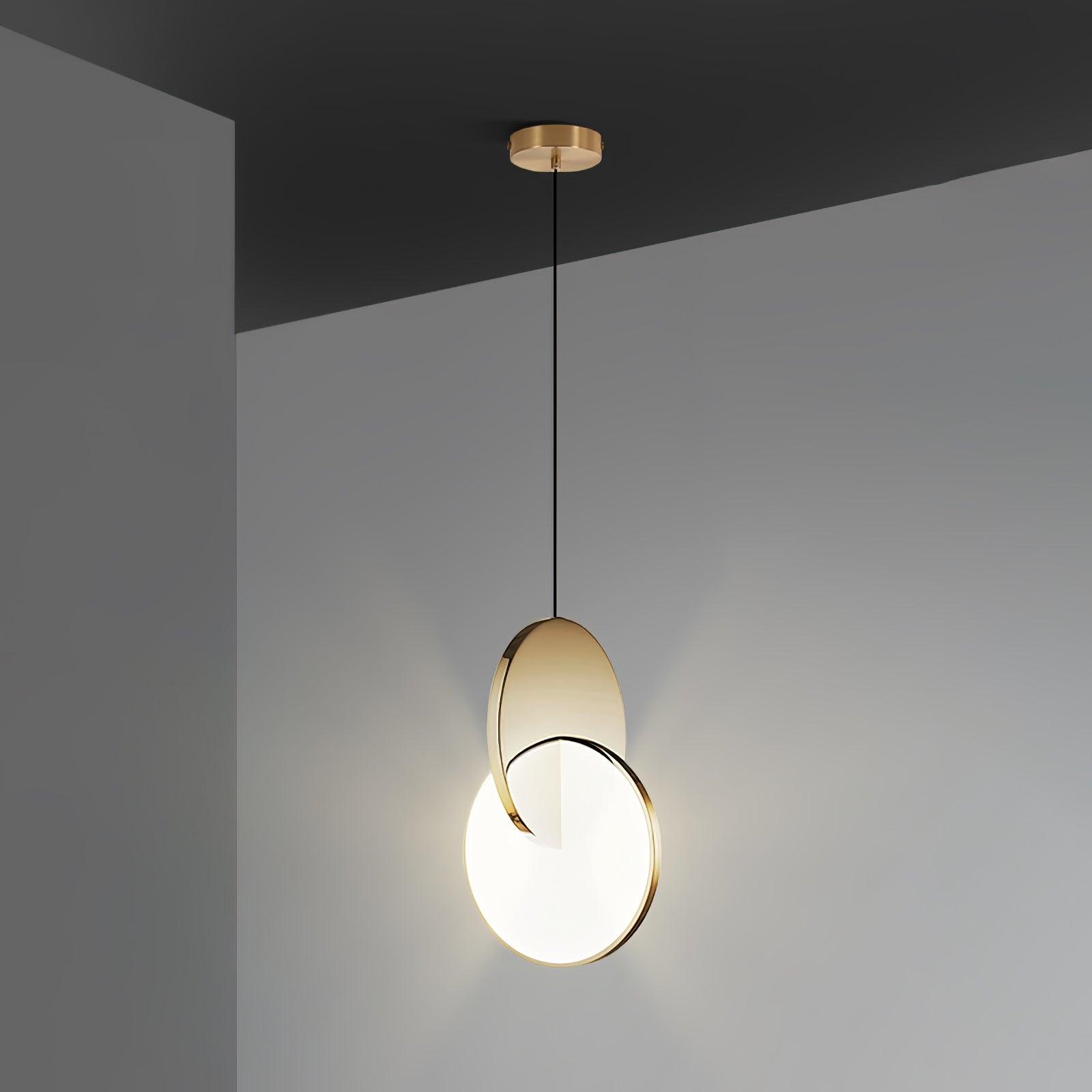 Double Disk Pendant Lamp - Lumpaz
